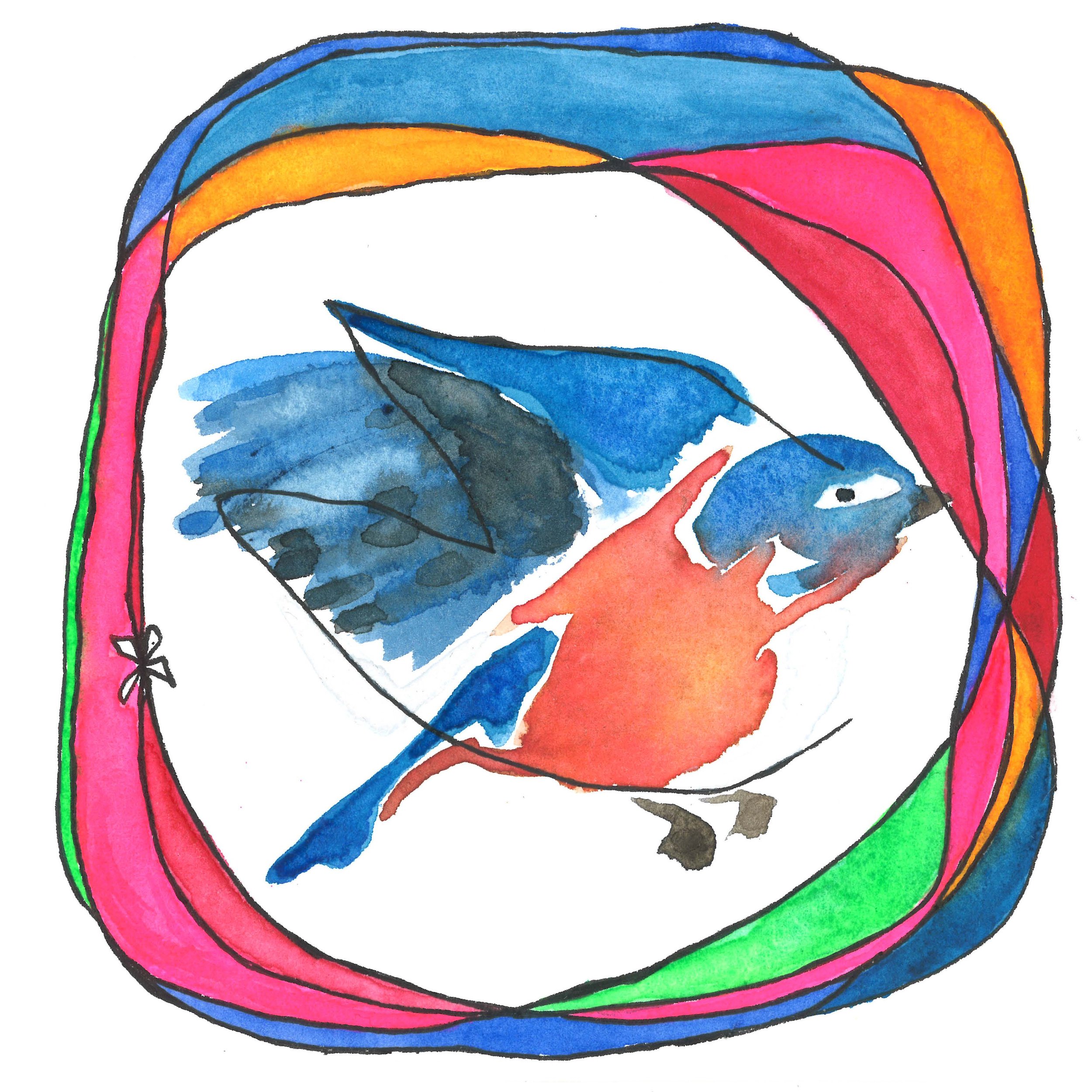 the only thing without questions (bluebird) - SOLD