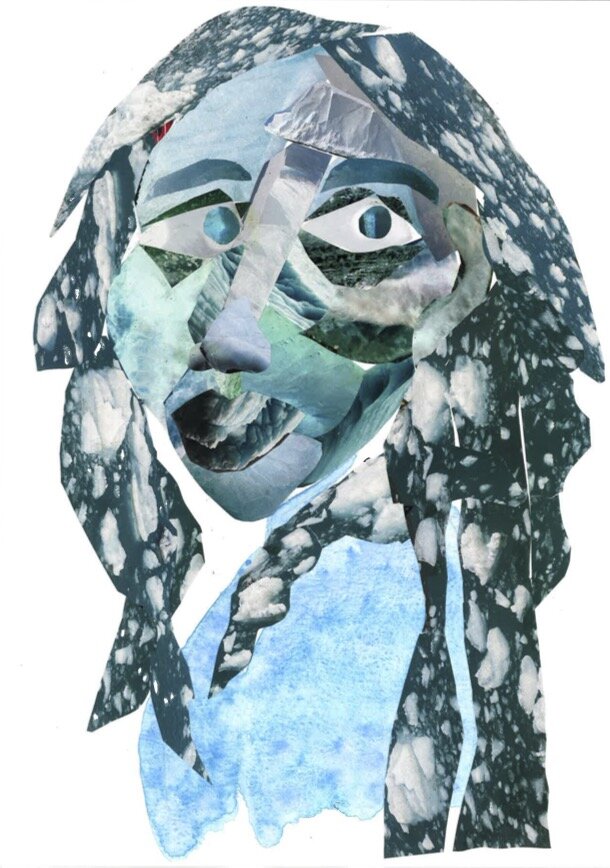 "Glacier Woman" - SOLD
