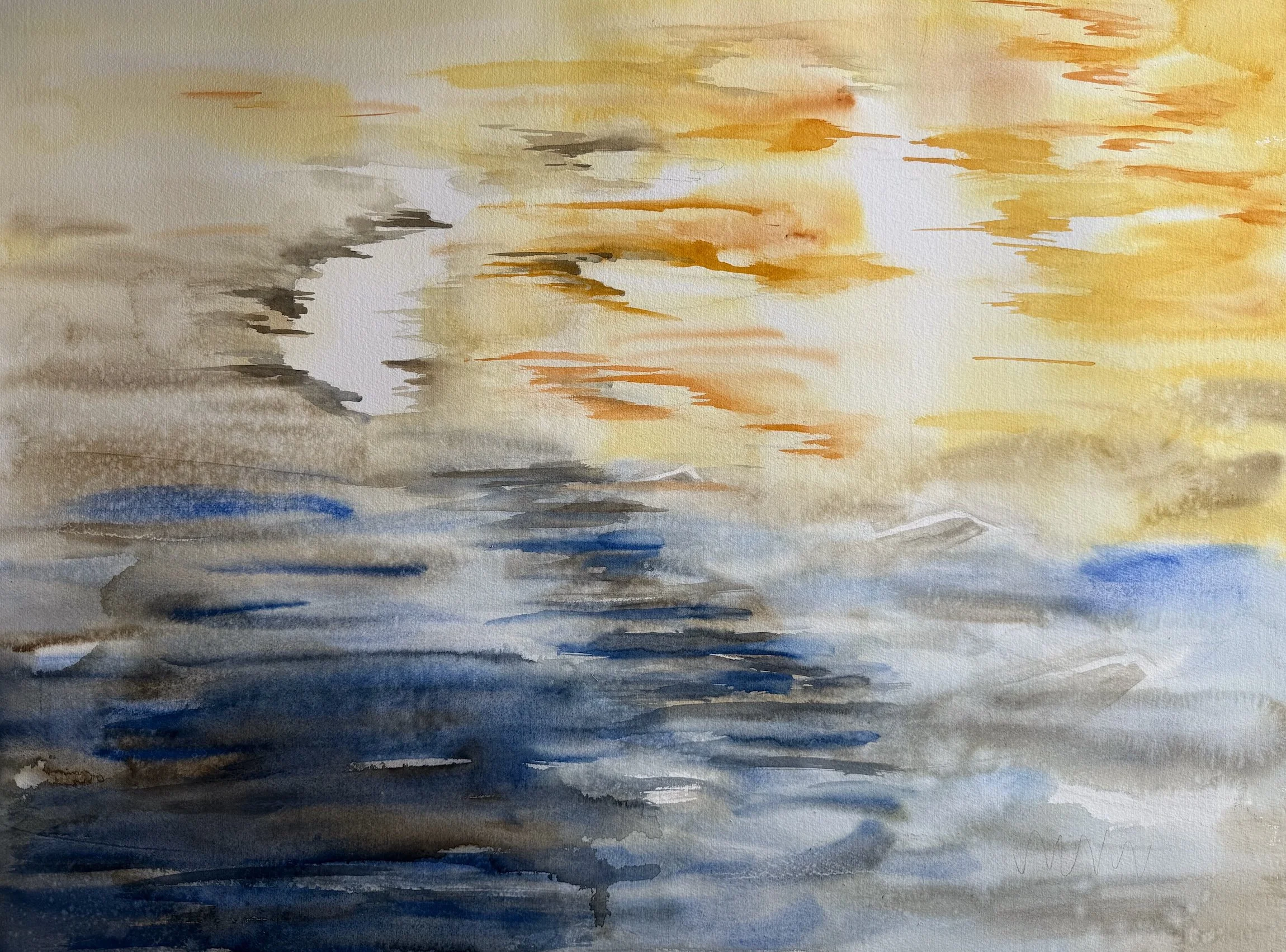 GLOW. 30" X 22" 