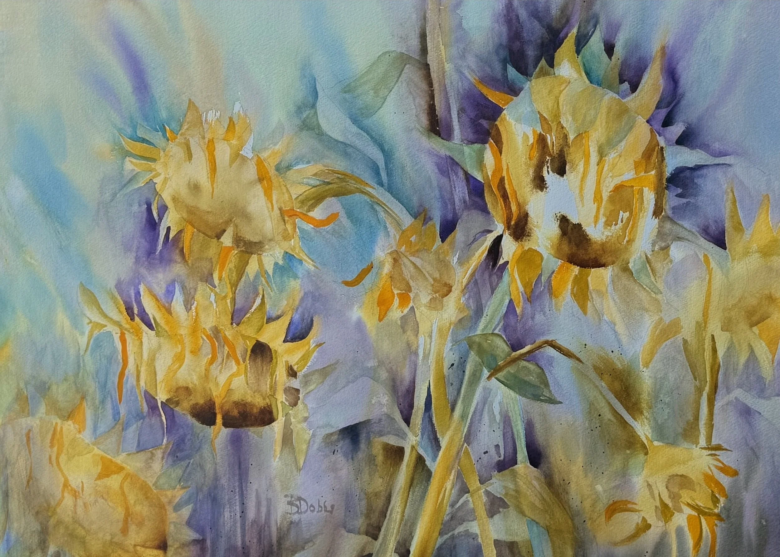 SUMMEREND. 22" X 30" $1150