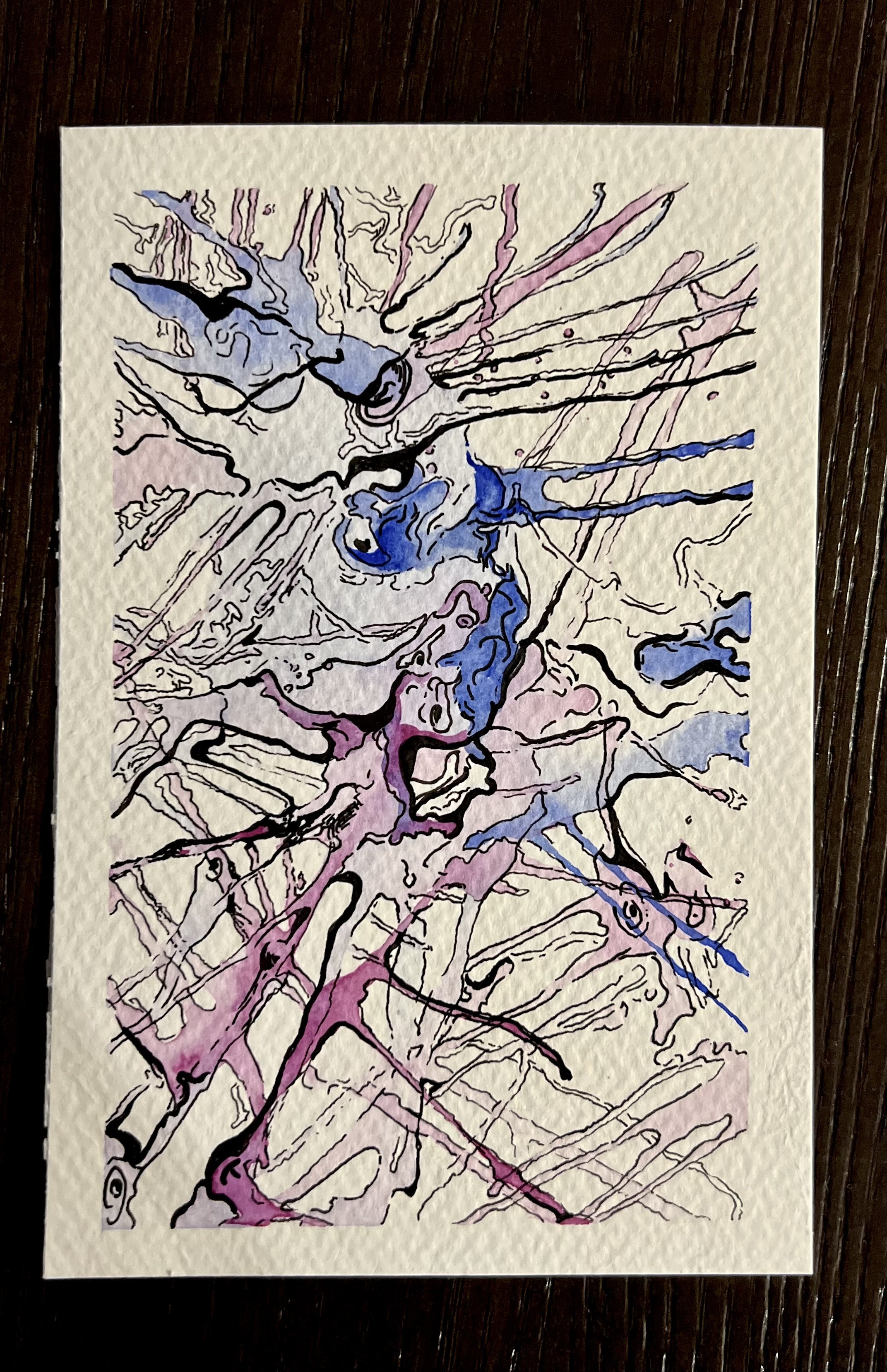 neural staining - medium