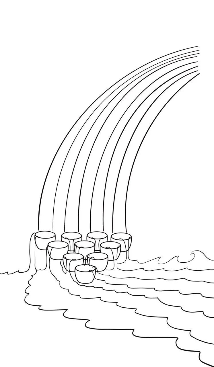 Linework drawing, Procreate