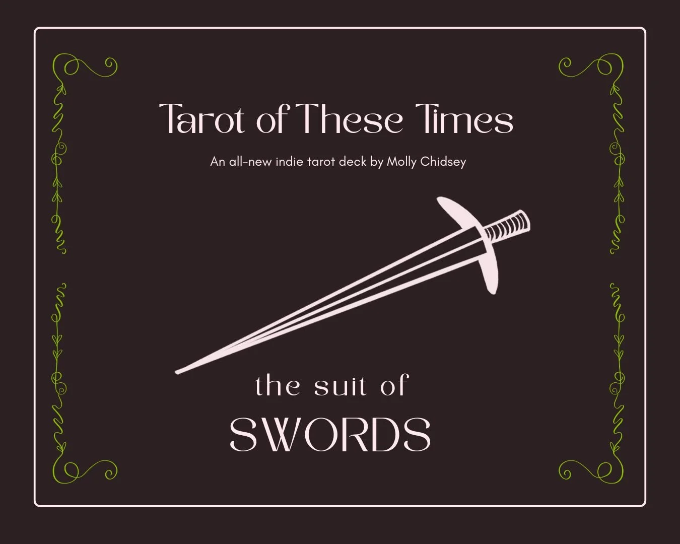 Illustrating the Suit of Swords  