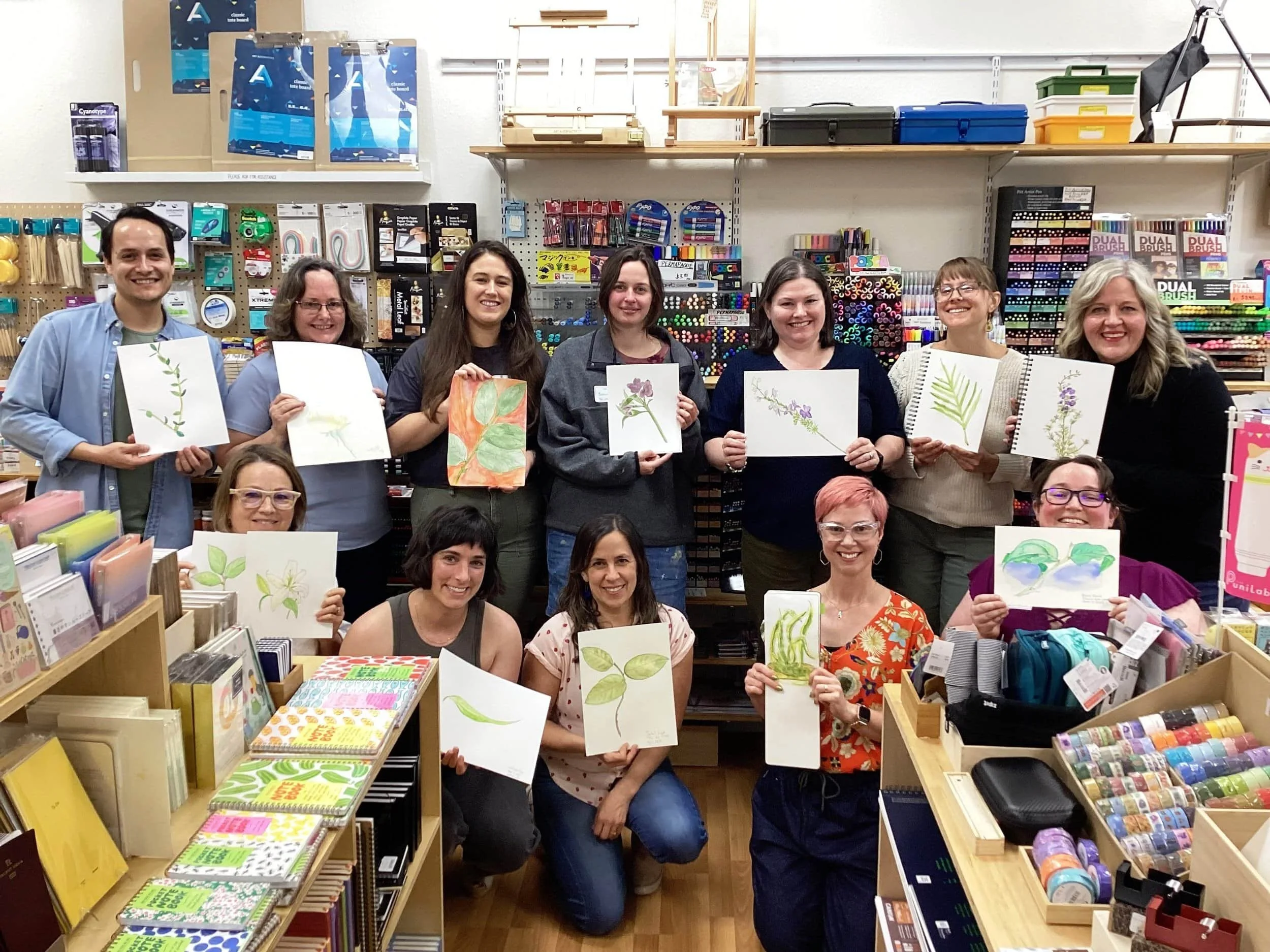 Botanical Illustration workshop in Hood River