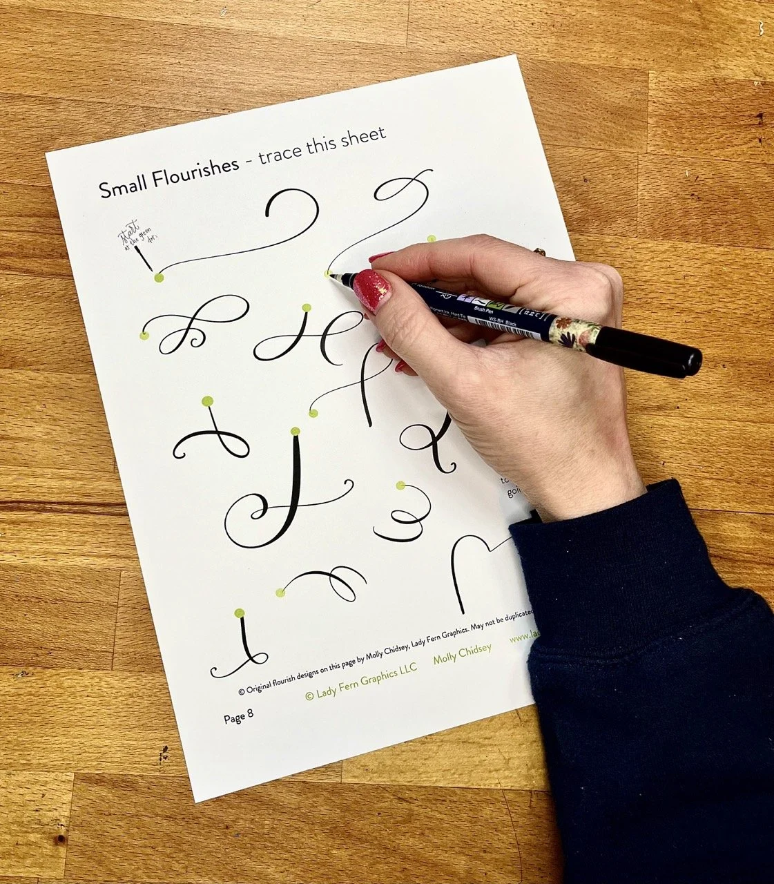 worksheet with brush pen.jpeg