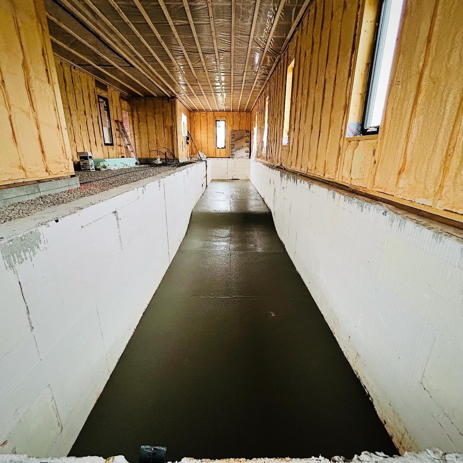 Indoor olympic pool lane💧
Rough finish required. 
#ottawaconstruction #ottawaconcrete #ottawa