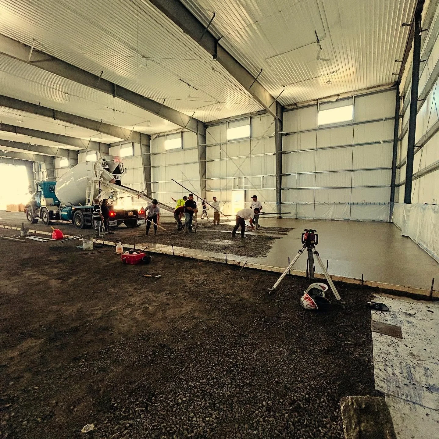 Unity under pressure: concrete binds the ground, teamwork binds the crew @ 5000 sqft with our favorite pirates!!!

#ottawa #ottawacontractor