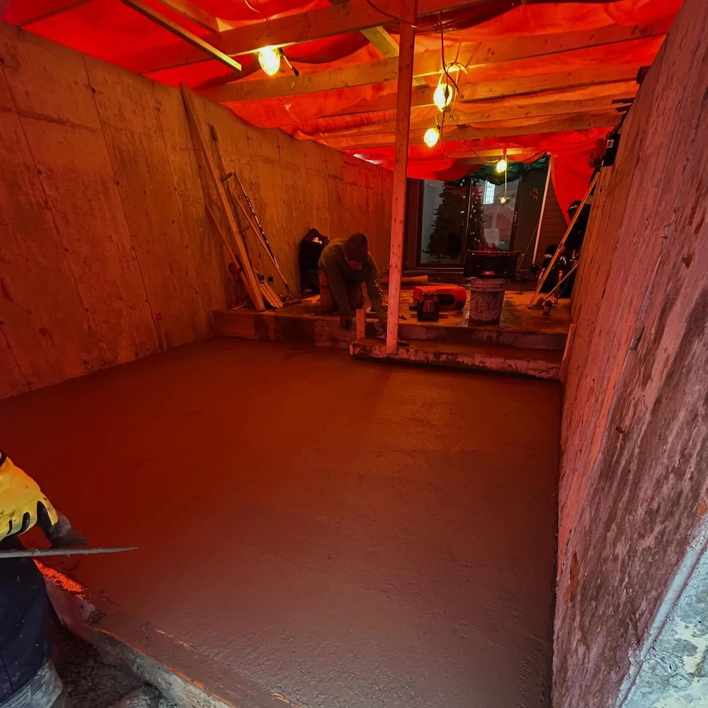 Winter logistics are a pain, but 💯 necessary #ottawa #ottawacontractor