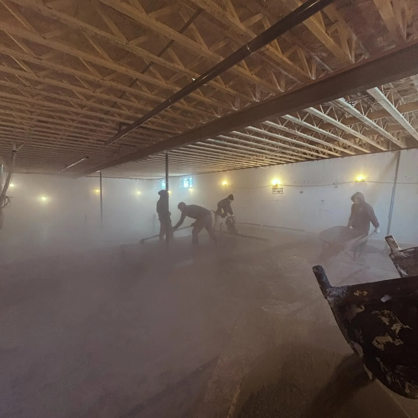 When cold air meets warm air! 2200 sqft basement #ottawarealestate #ottawahomes #ottawahomesforsale