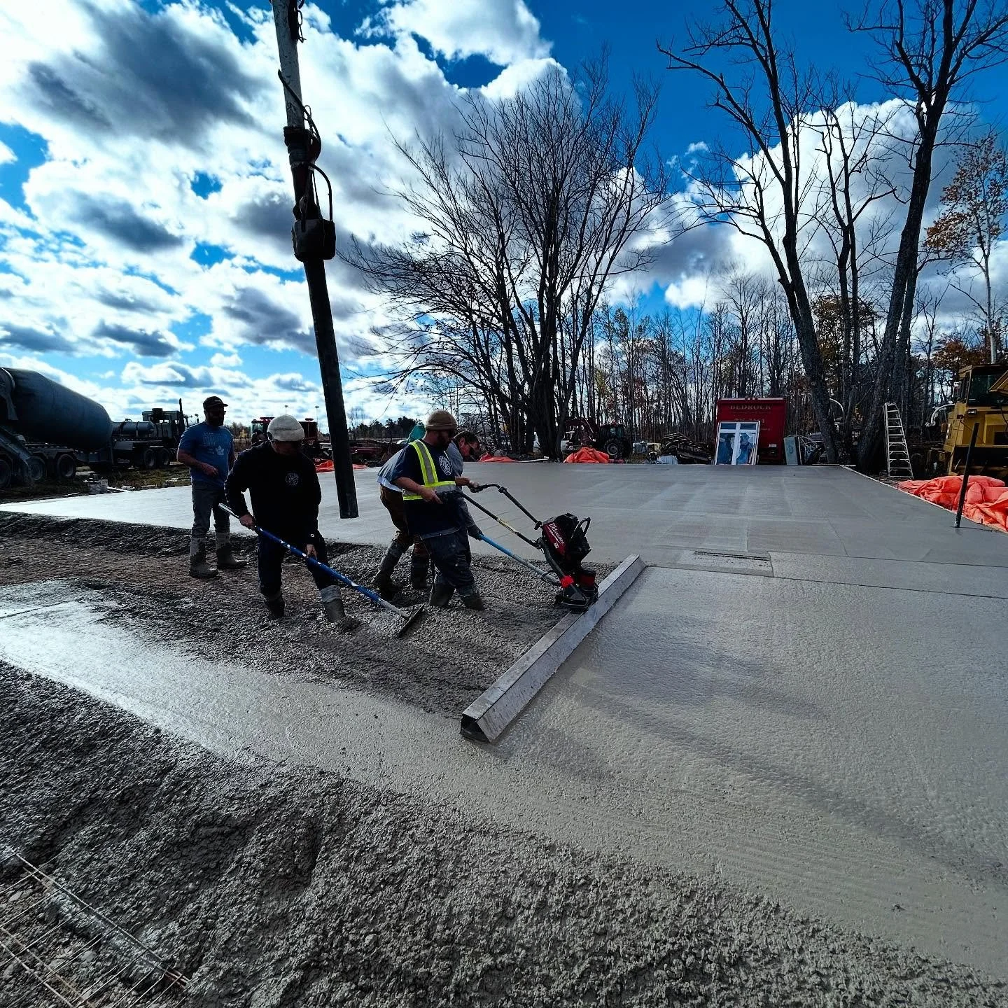 4000 sqft slab on grade #ottawaconstruction #ottawacontractor #ottawa