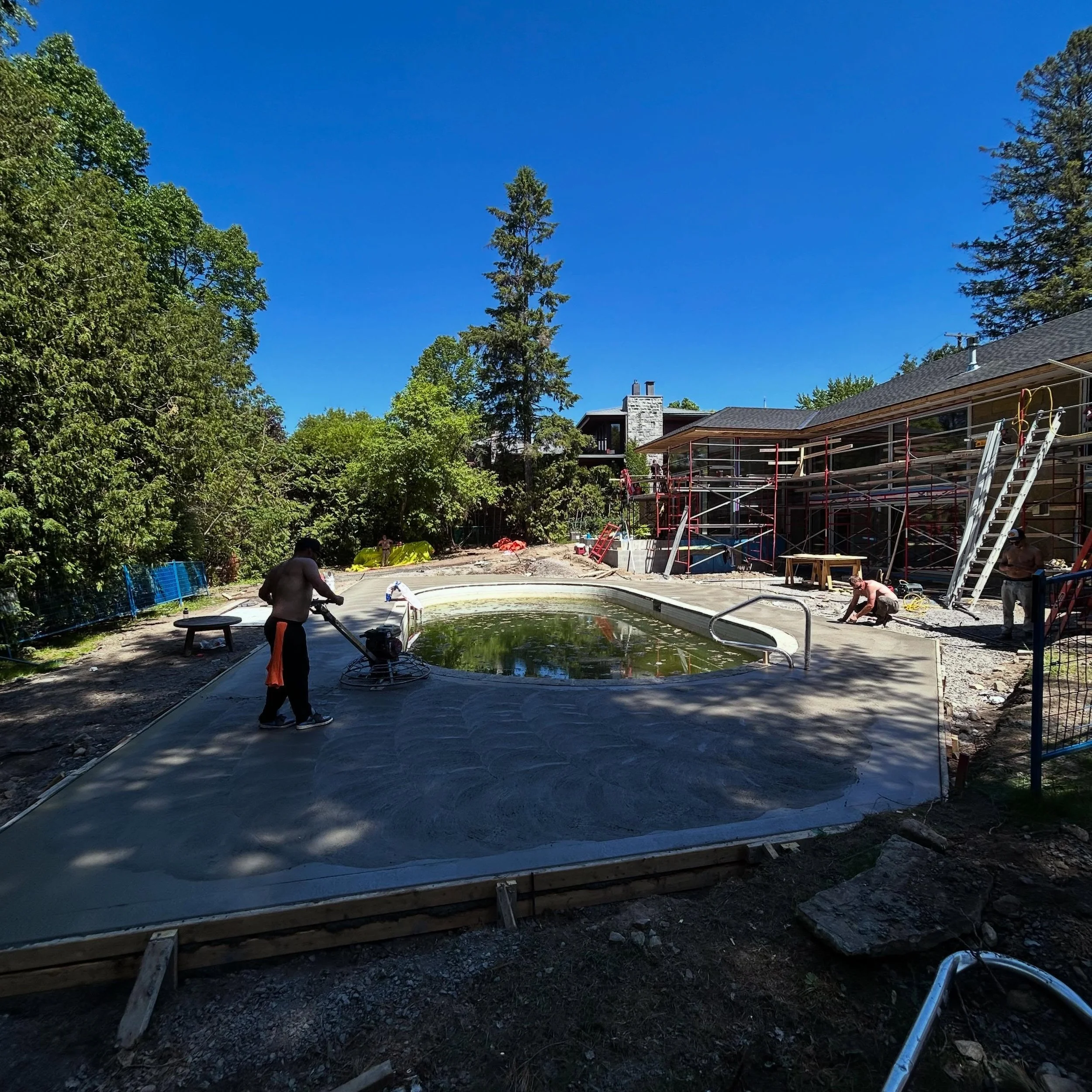 First 32 degrees day of the season! #ottawarealtor #ottawapools #ottawalandscaping #ottawaconstruction