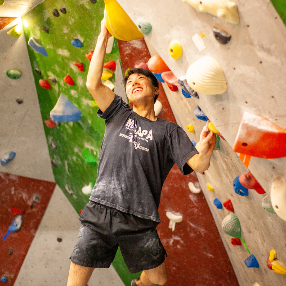 OVERhang Education Centre climbing experience