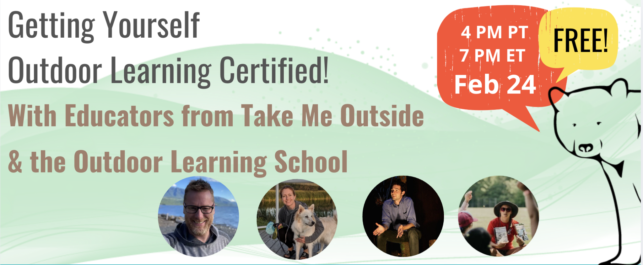 Getting Yourself Outdoor Learning Certified!