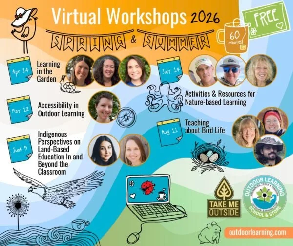 Free Outdoor Learning Seasonal Virtual Workshops