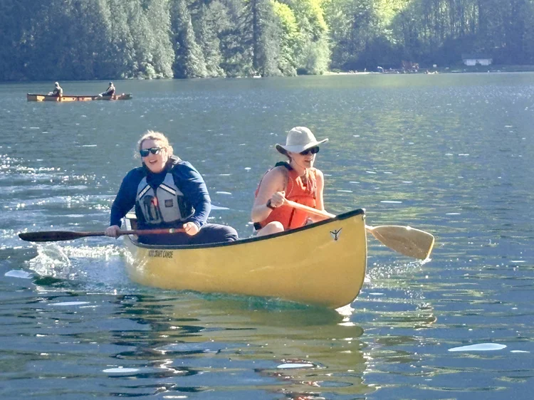 Canoeing at Shane Lake in Forests for the World