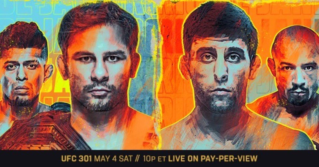 Save the date:  UFC 301 Viewing Party May 4! The headliner features UFC flyweight champion Alexandre Pantoja in his second title defense against contender Steve Erceg. The co-main pits Jonathan Martinez against Jos&eacute; Aldo in a bantamweight batt