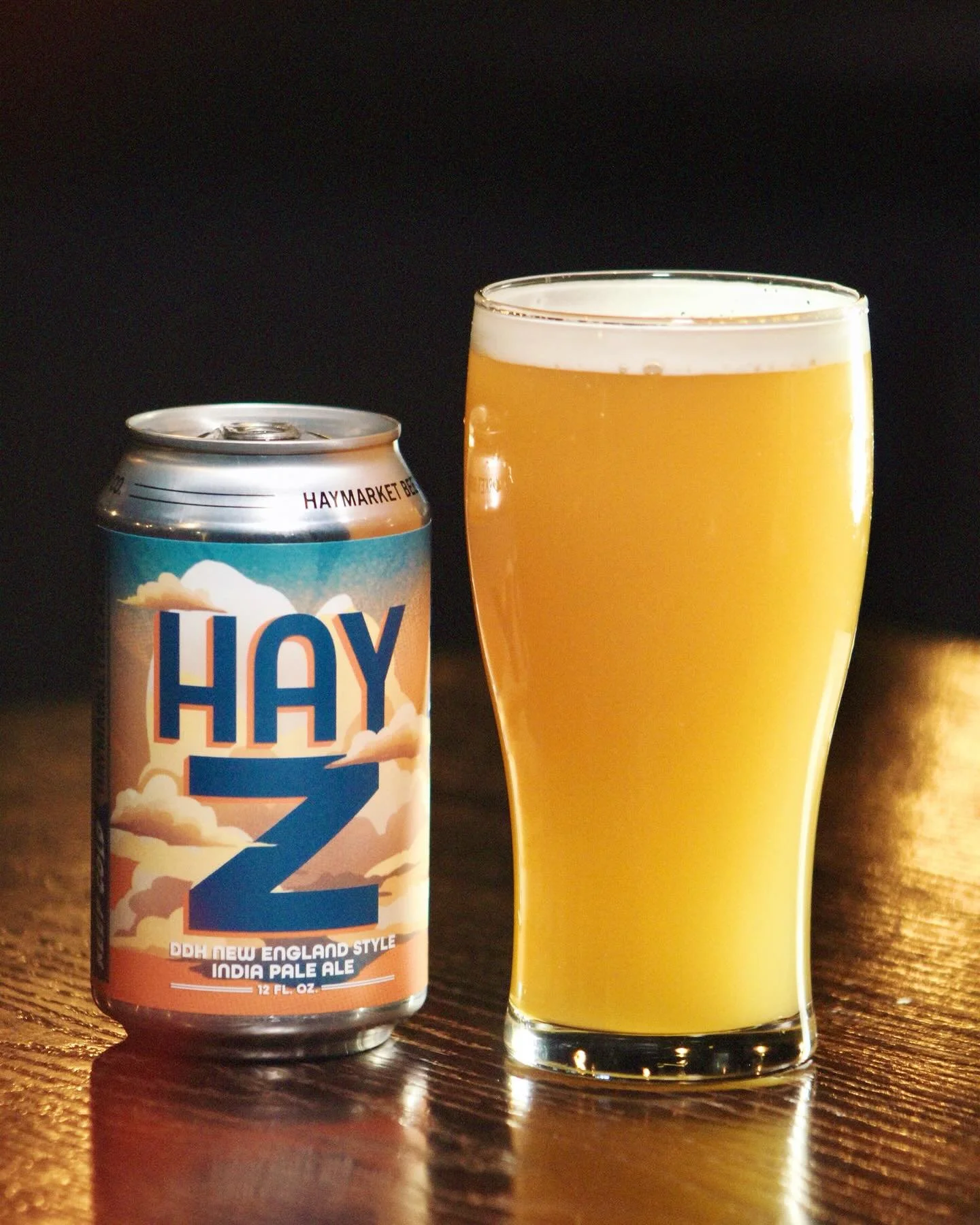 Now on draft: Haymarket Brewery HAY Z New England-Style IPA. Double dry-hopped juicy IPA that boasts intense aromas and flavors of guava, mango, pineapple and lime. Clocks in at 7.5% ABV.

📷Haymarket Brewery