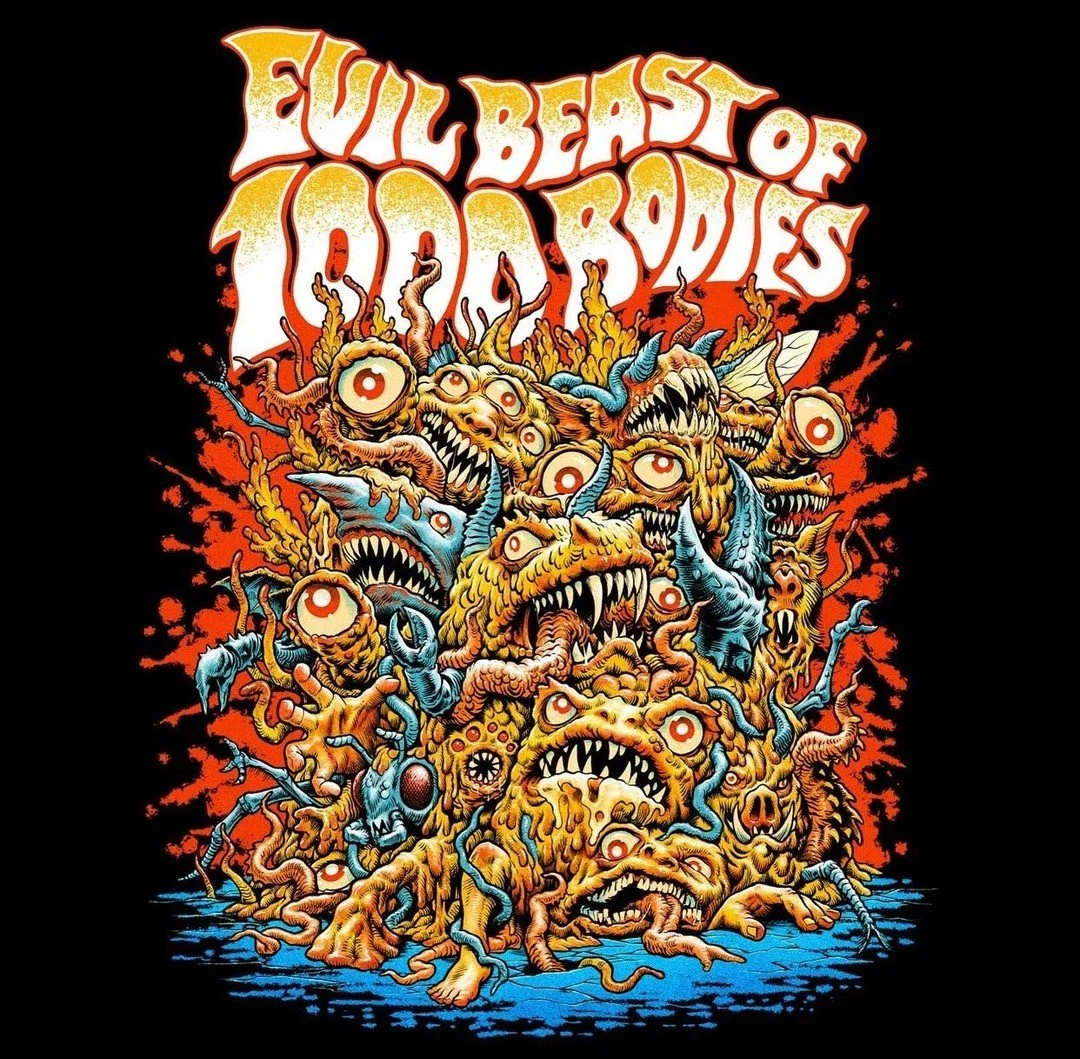 Now on draft: 3 Floyds Evil Beast of 1000 Bodies. A double IPA with the power of Eclipse, Galaxy and El Dorado hops at its core. Powerful hop punch, combining juicy, East Coast-style fruitiness with the resinous, bitter bite of a West Coast IPA, all 