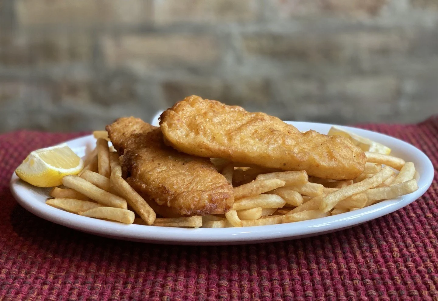Lenten Fish Fry! We&rsquo;re featuring Fish &amp; Chips, an entr&eacute;e of beer-battered whitefish with fries and house tartar sauce ($19); and a Fried Fish Sandwich, with beer-battered whitefish, lettuce, tomatoes, red onions, pickles and house ta