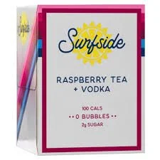 New flavor alert: we just added Surfside Raspberry Tea + Vodka to our seltzer lineup. Hit the link in bio to see our canned cocktail selections from White Claw, High Noon, Topo Chico and Surfside. 
📷Surfside