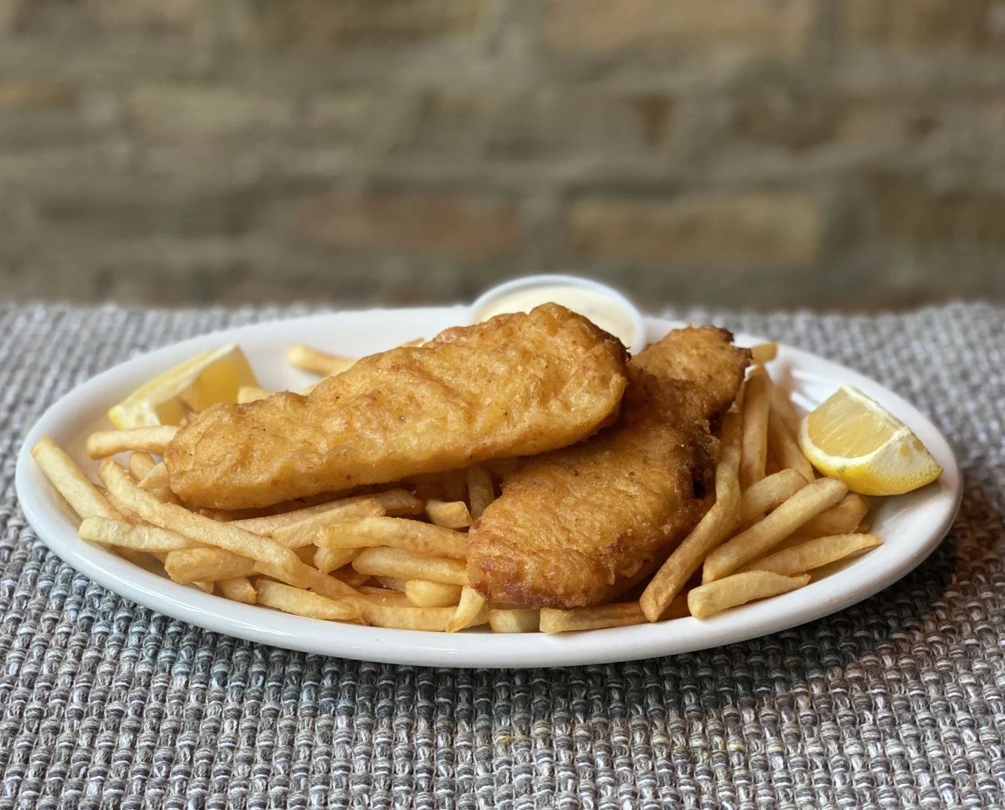Lenten Fish Fry daily during Lent! We&rsquo;re featuring Fish &amp; Chips, an entr&eacute;e of beer-battered whitefish with fries and house tartar sauce ($19); and a Fried Fish Sandwich, with beer-battered whitefish, lettuce, tomatoes, red onions, pi