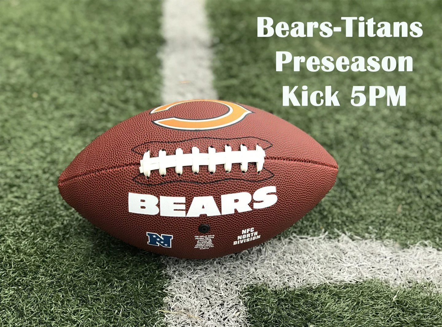 It's the last preseason tune-up for the Bears! Kick for Chicago - Tennessee at 5 p.m. All-day drink deals such as $6 Cucumber Mules, $6 Blue-Raspberry Lemonades, $4 Paddy's, and more. 
Bear Down! 
.
.
.
.
.
(pic: TLM) #chicagofunauthority #chicagodri