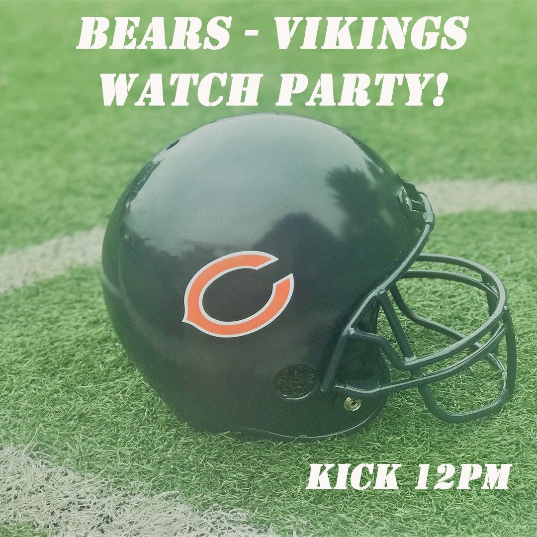 Bears Home Opener! Watch Party for Bears-Vikings at noon. $12 Miller/Coors pitchers, $5 Skrewball/Fireball + daily deals. Bear Down! 
.
.
.
.
.
#chicagofunauthority #chicagodrinks #chicago #chicagobars #chicagogram #chicagogrammer #chicagobeer #chica