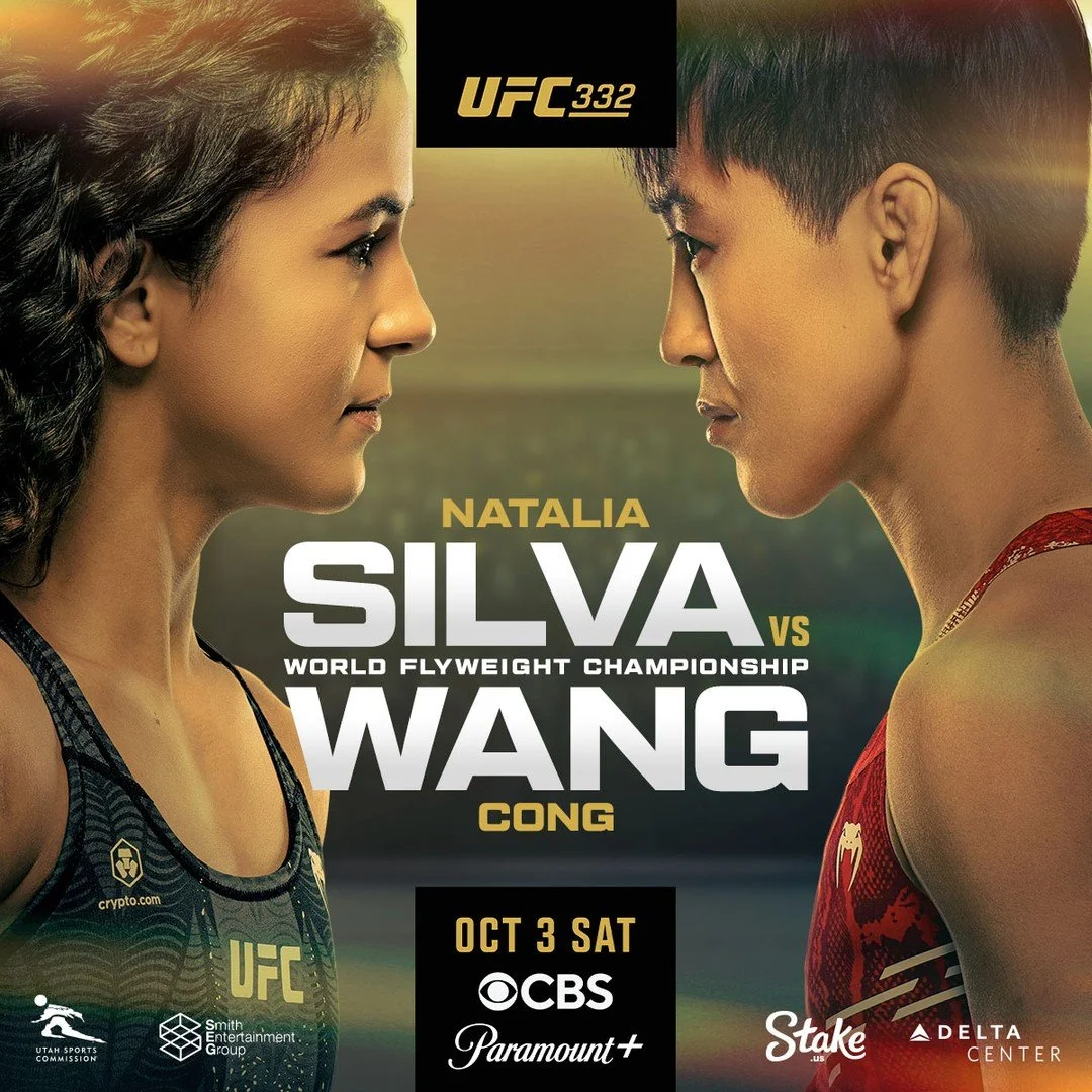 TONIGHT: UFC 332 Viewing Party! The event is headlined by a vacant women&rsquo;s flyweight title fight as surging contender Nat&aacute;lia Silva takes on decorated striker Wang Cong. The championship showdown leads a stacked Salt Lake City card that 