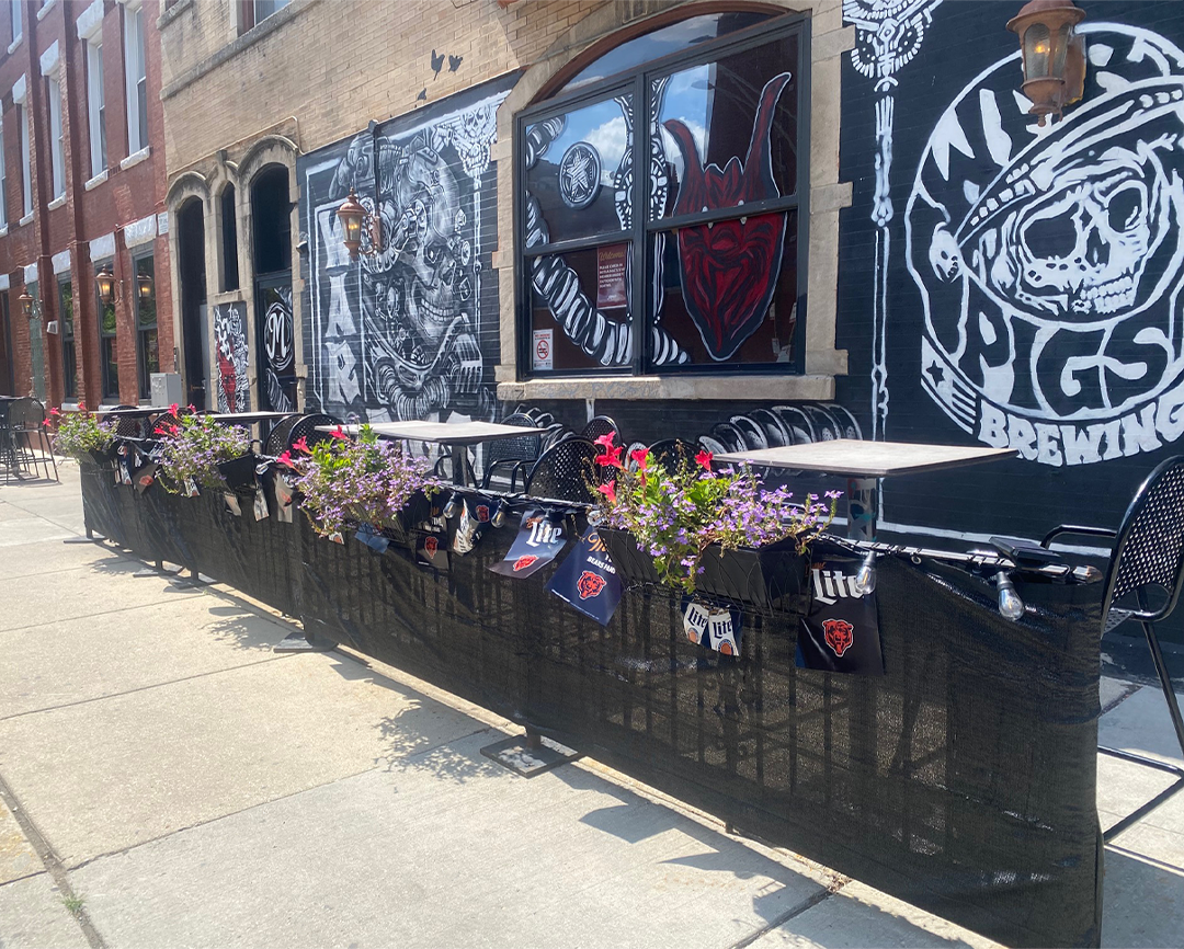 Wood Street Patio (North)