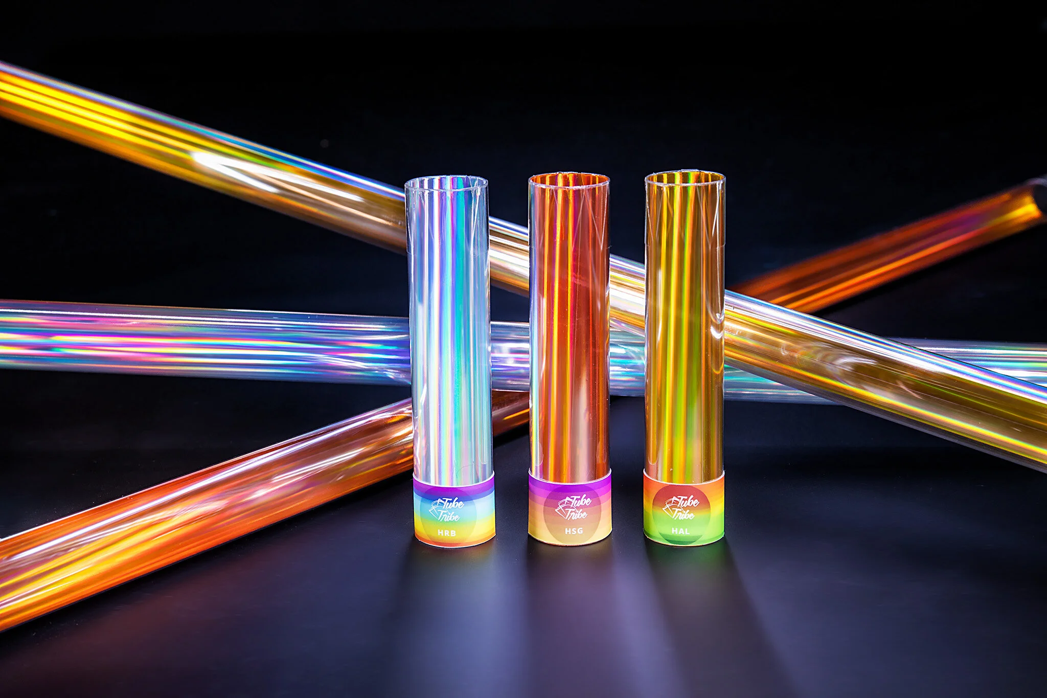 Rainbow holographic light-painting tube tutorial! — TubeTribe