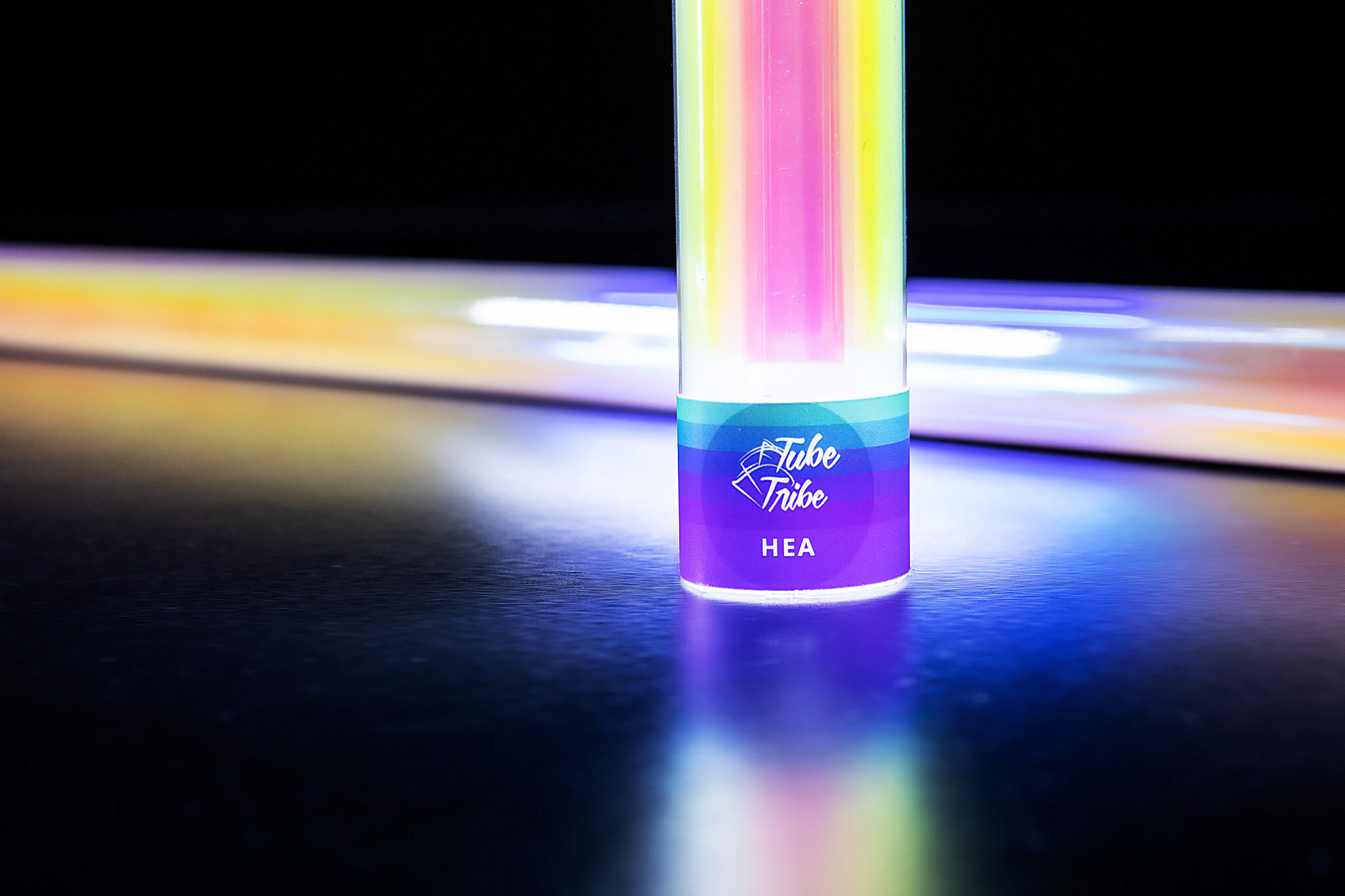 Easter light-painting tube
