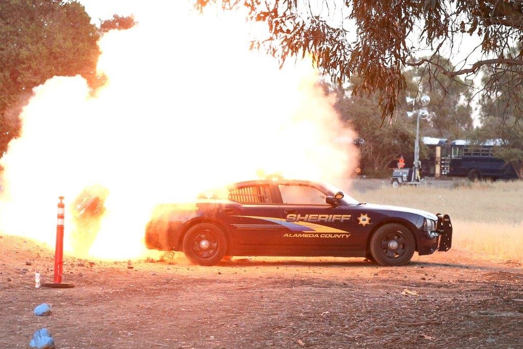Violent Threat Response Training - Car Fire