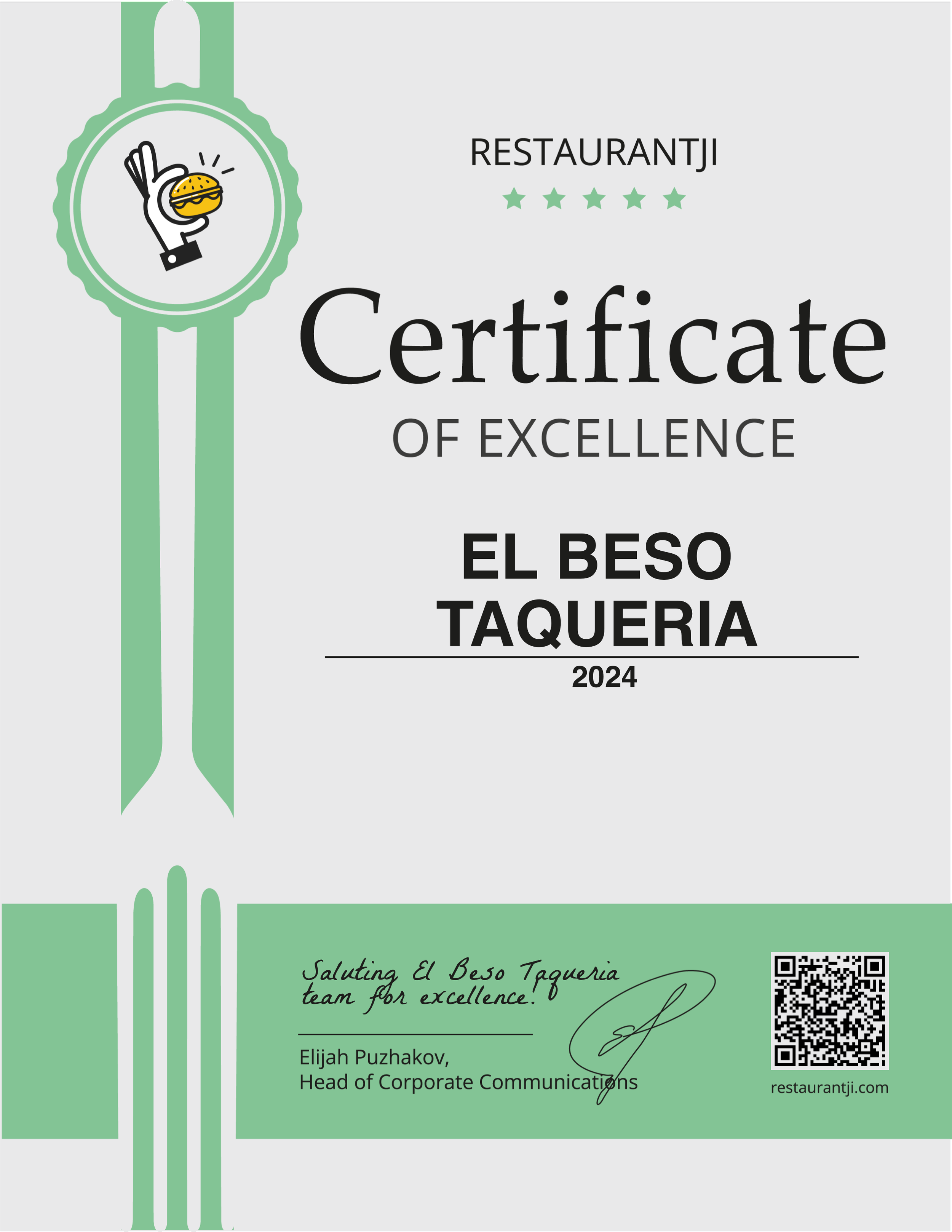 El Beso Taquería