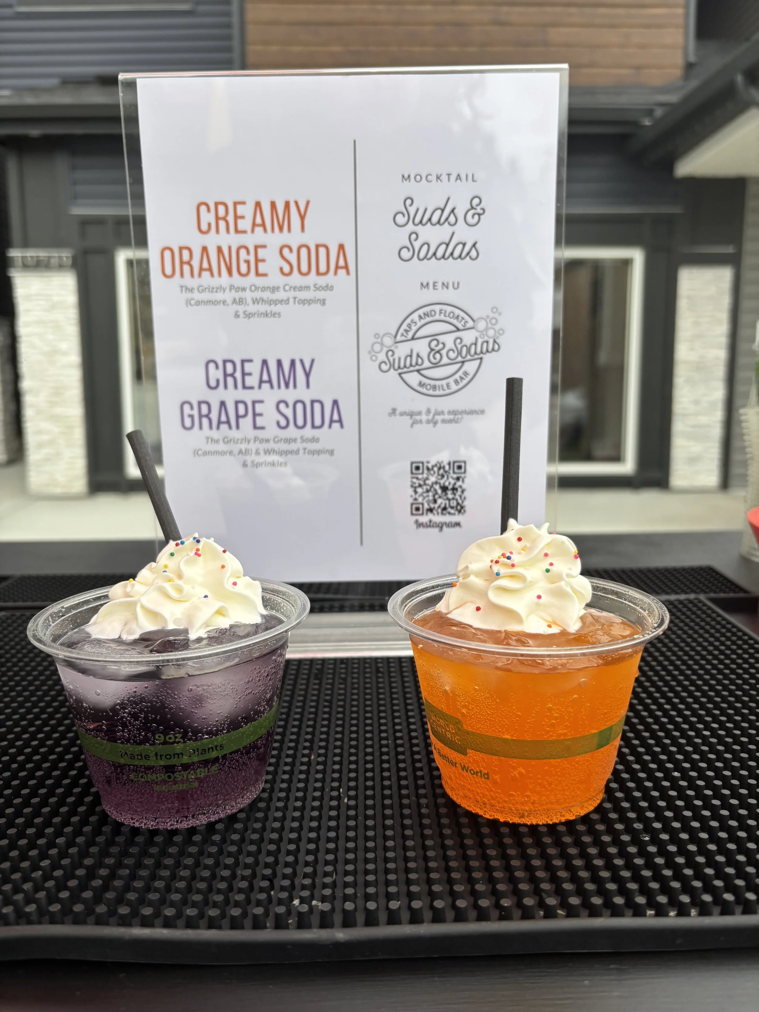 Suds & Sodas Creamy Orange & Grape Soda