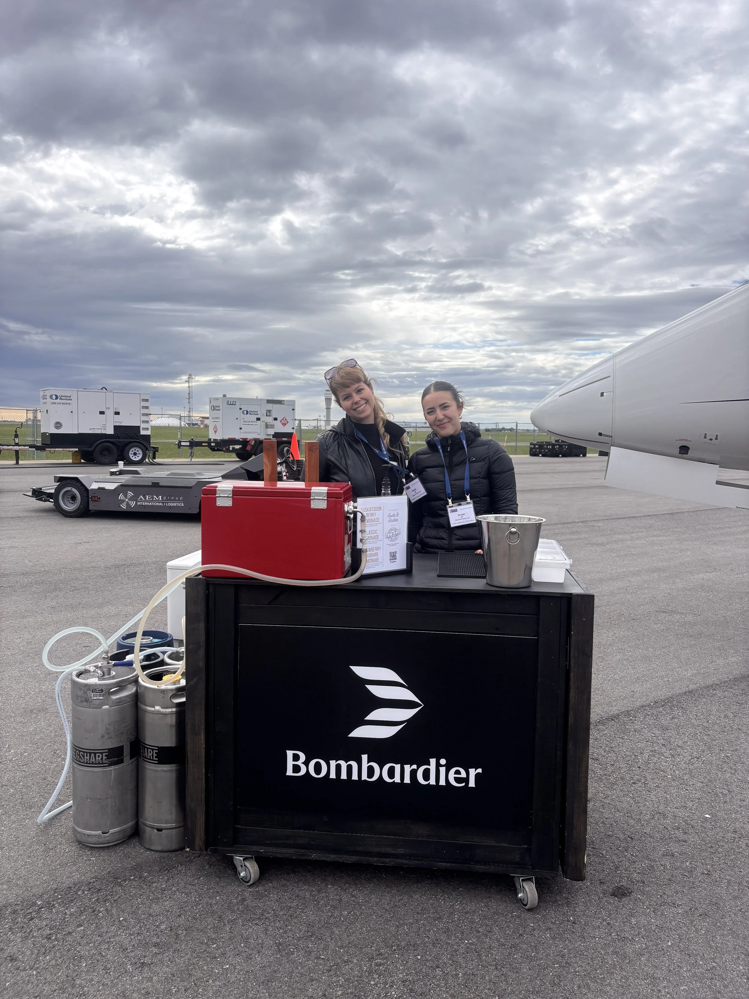 Suds & Sodas Portable Beverage Station Bombardier