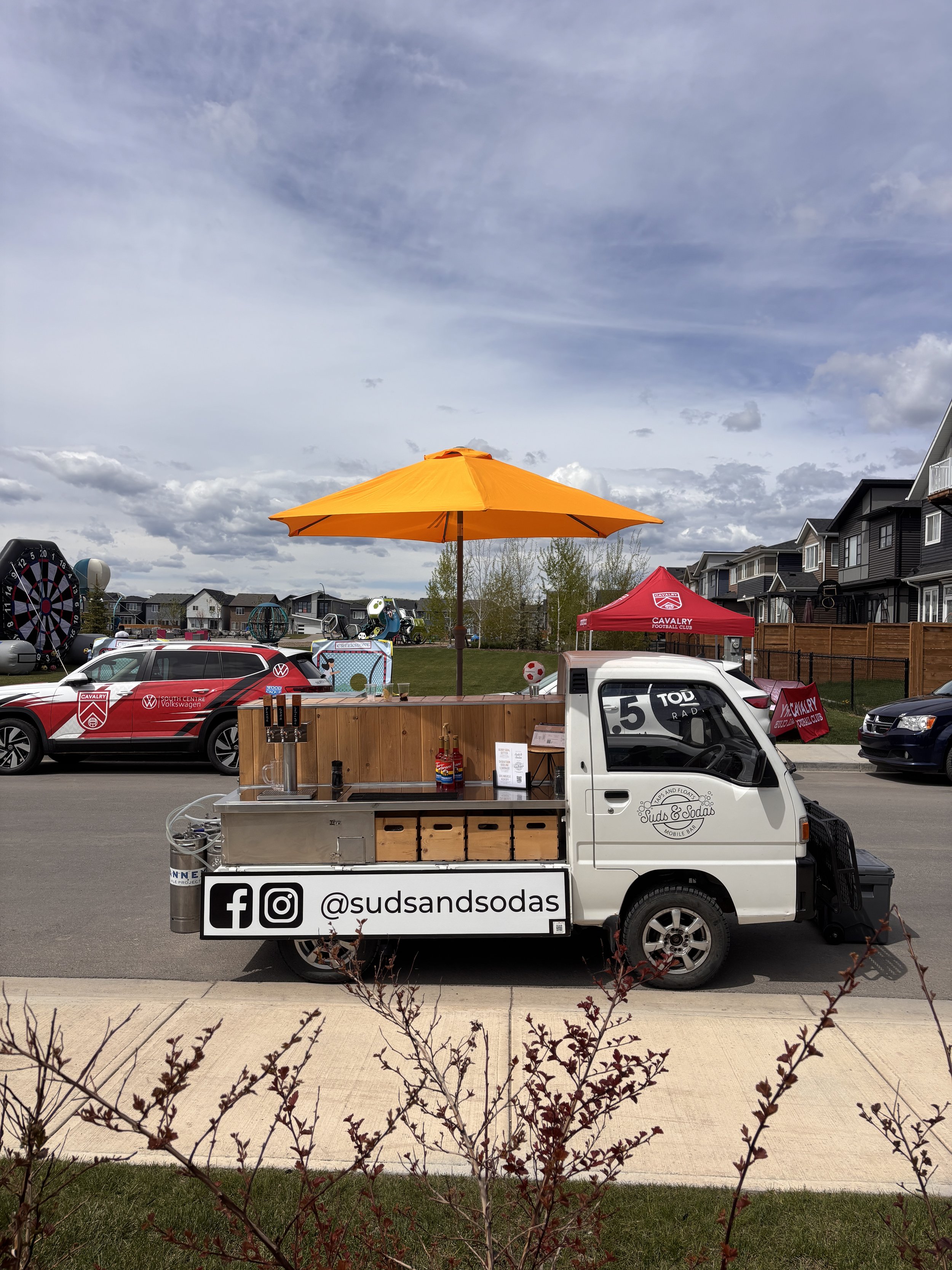 Suds & Sodas Sambar Beverage Truck Apex Land