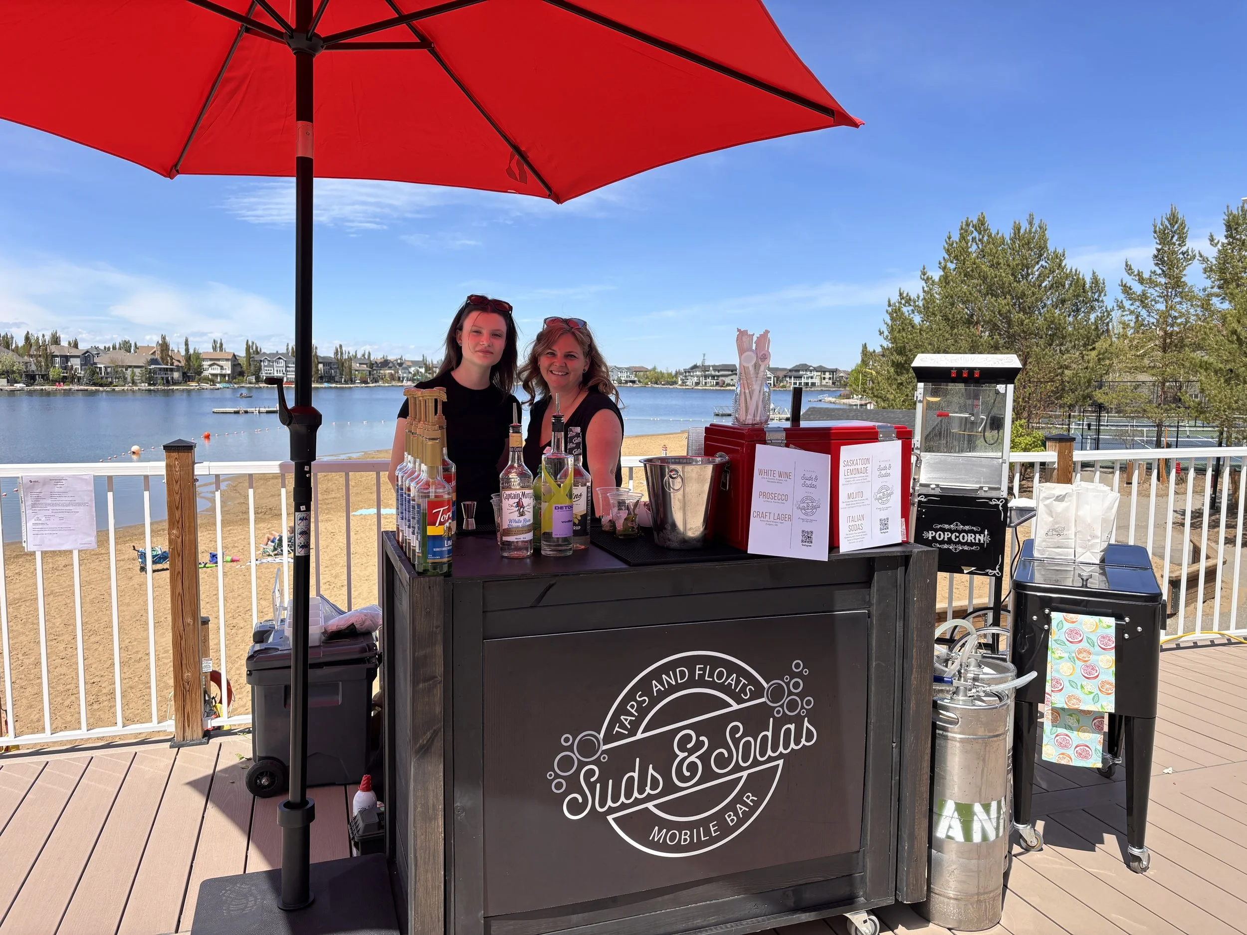 Suds & Sodas Patio Portable
