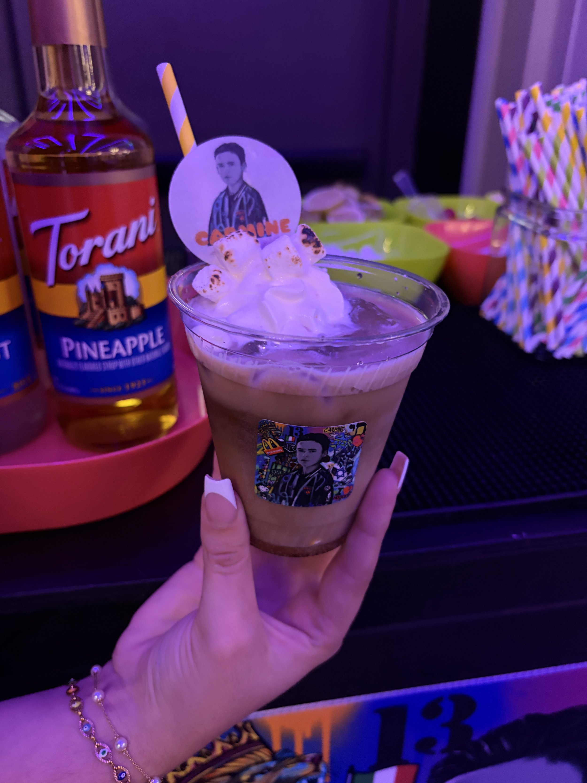 Bar Mitzvah Suds & Sodas Charred Marshmallow Dirty Soda