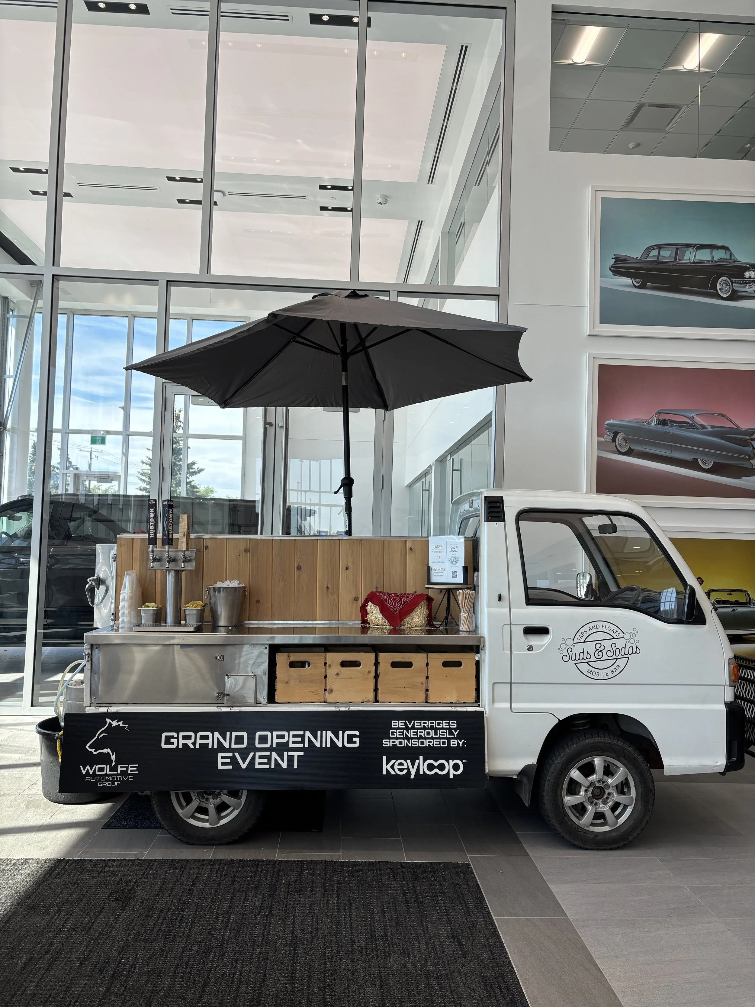 Suds & Sodas Sambar Beverage Truck Wolfe Automotive