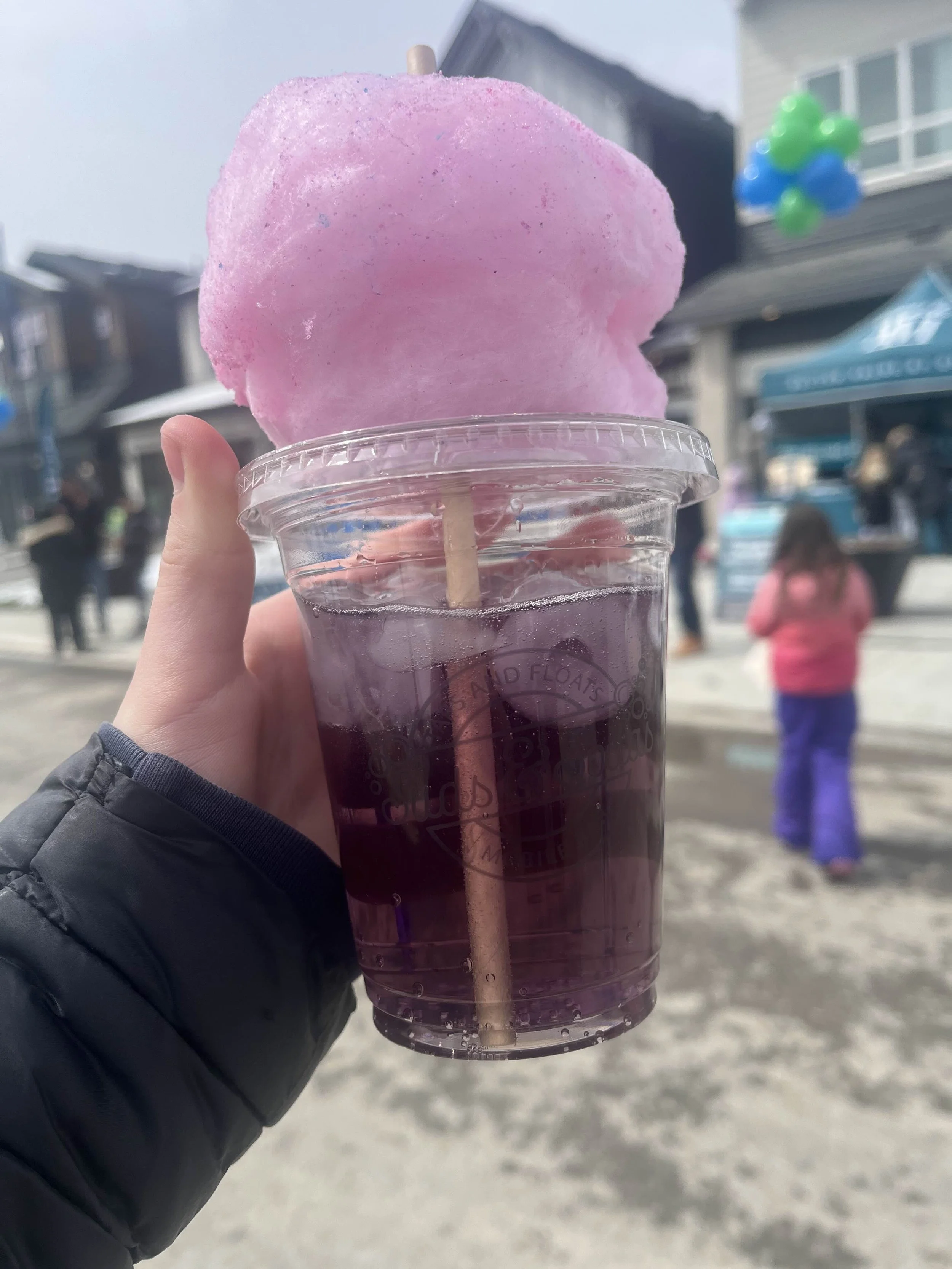 Suds & Sodas Grape Bubblegum Cotton Candy Soda
