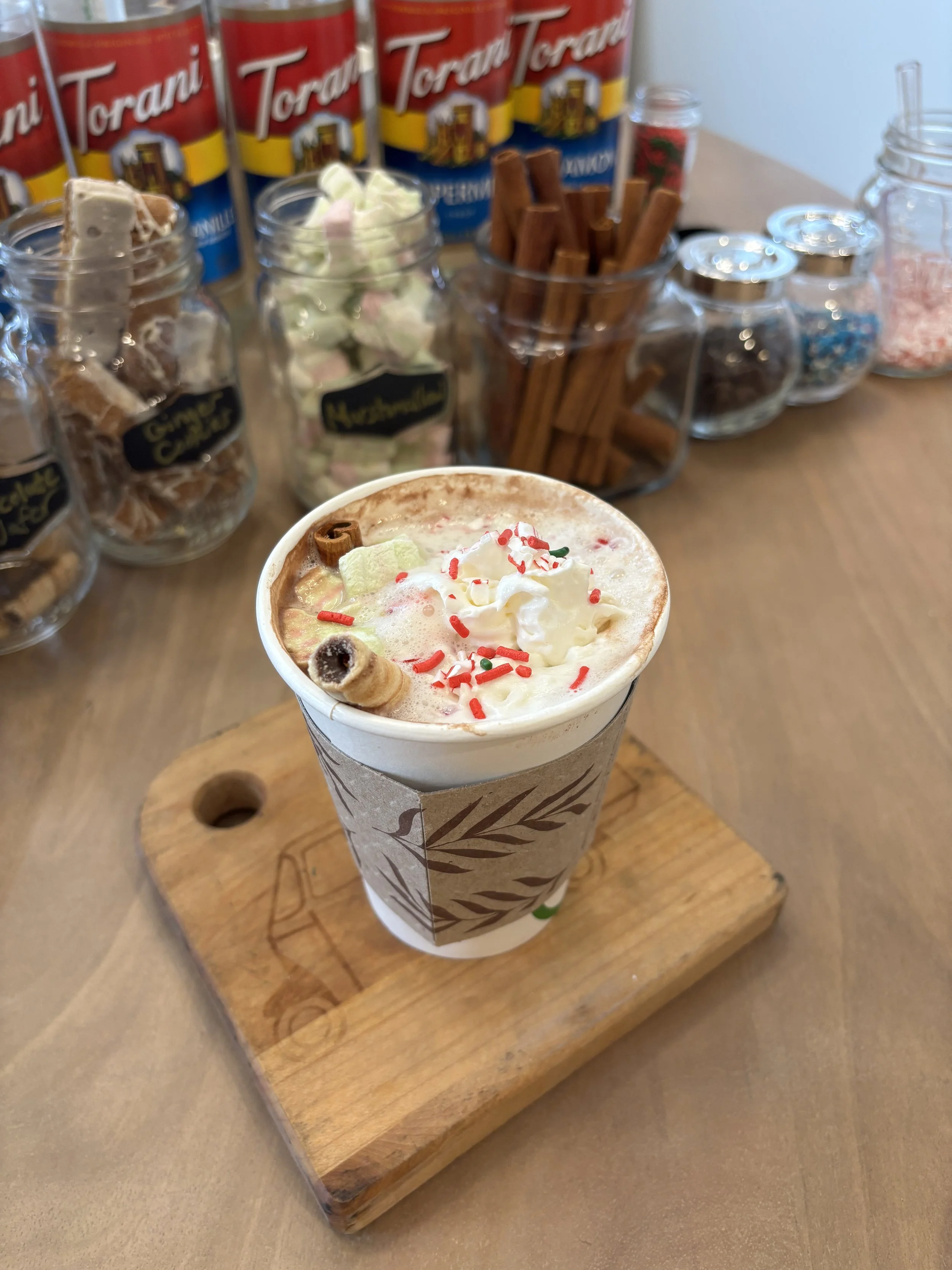 Suds & Sodas Holiday Hot Chocolate Bar