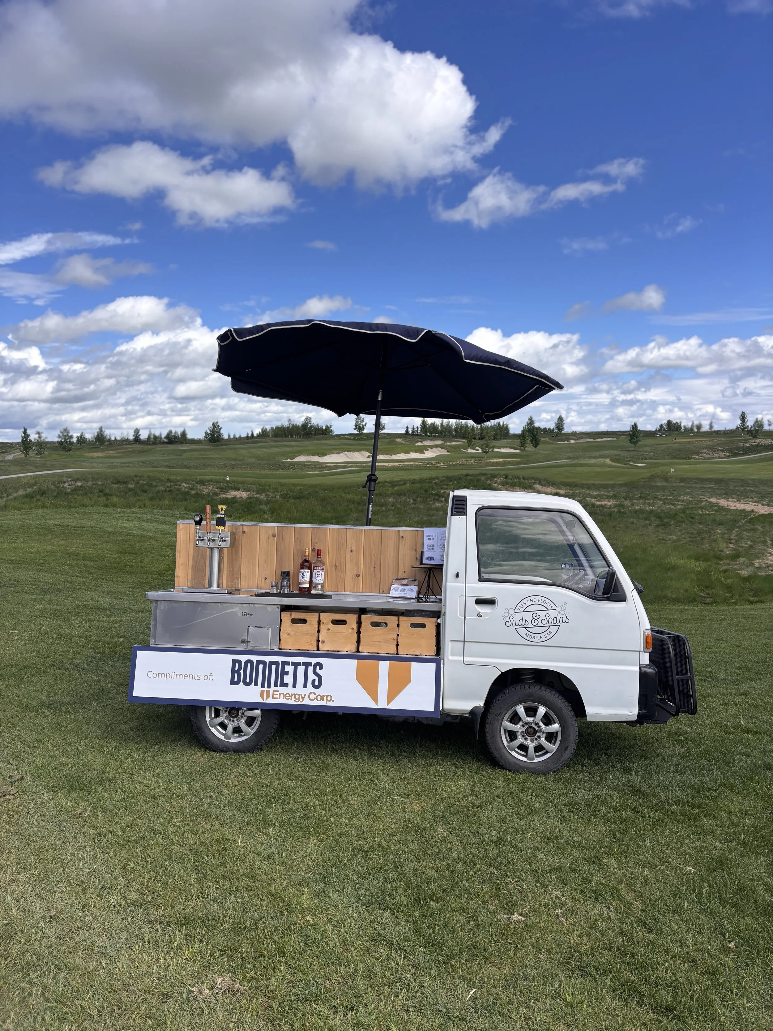 Suds & Sodas Sambar Beverage Truck Bonnetts Golf