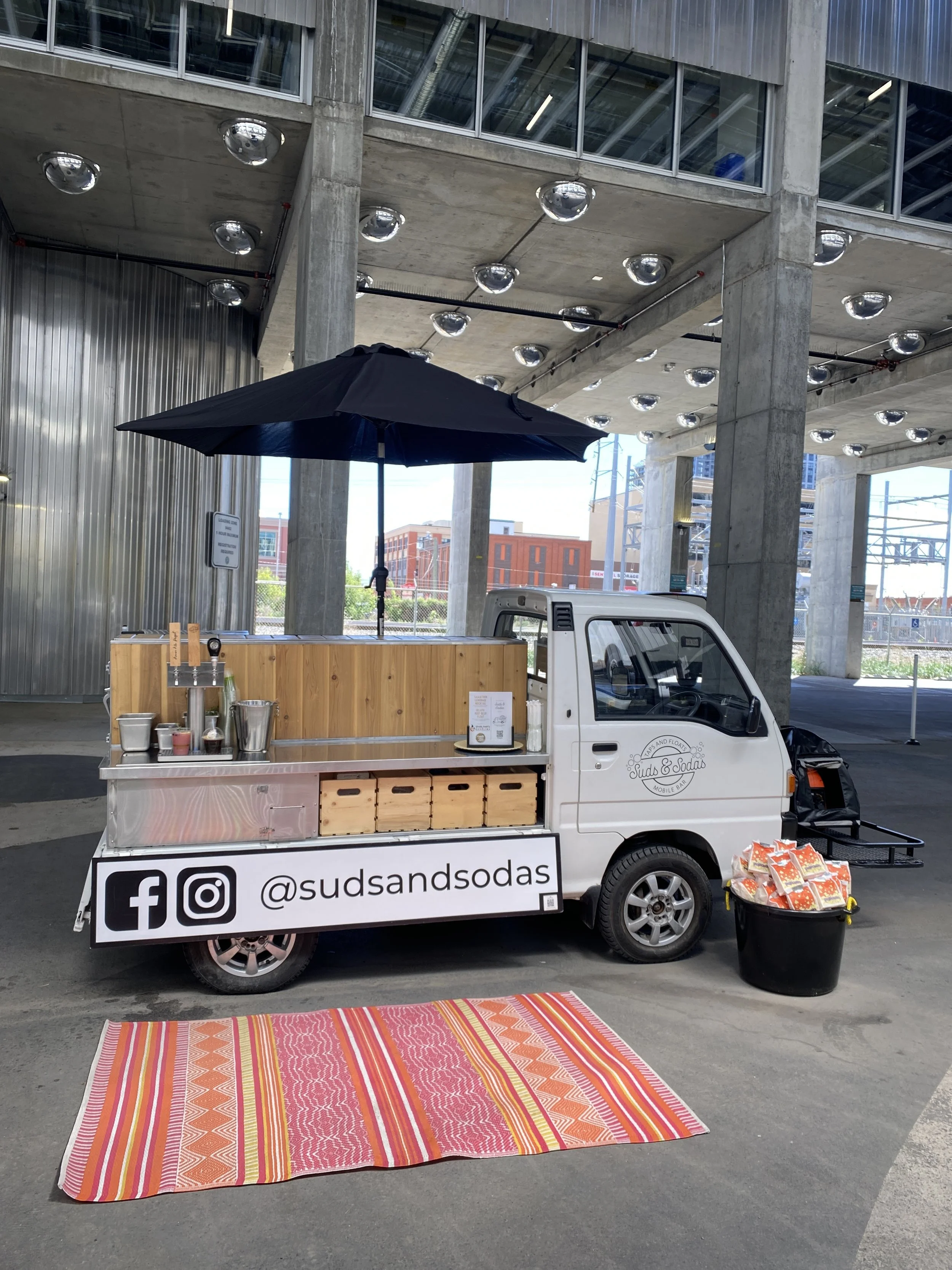 Suds & Sodas Sambar Beverage Truck