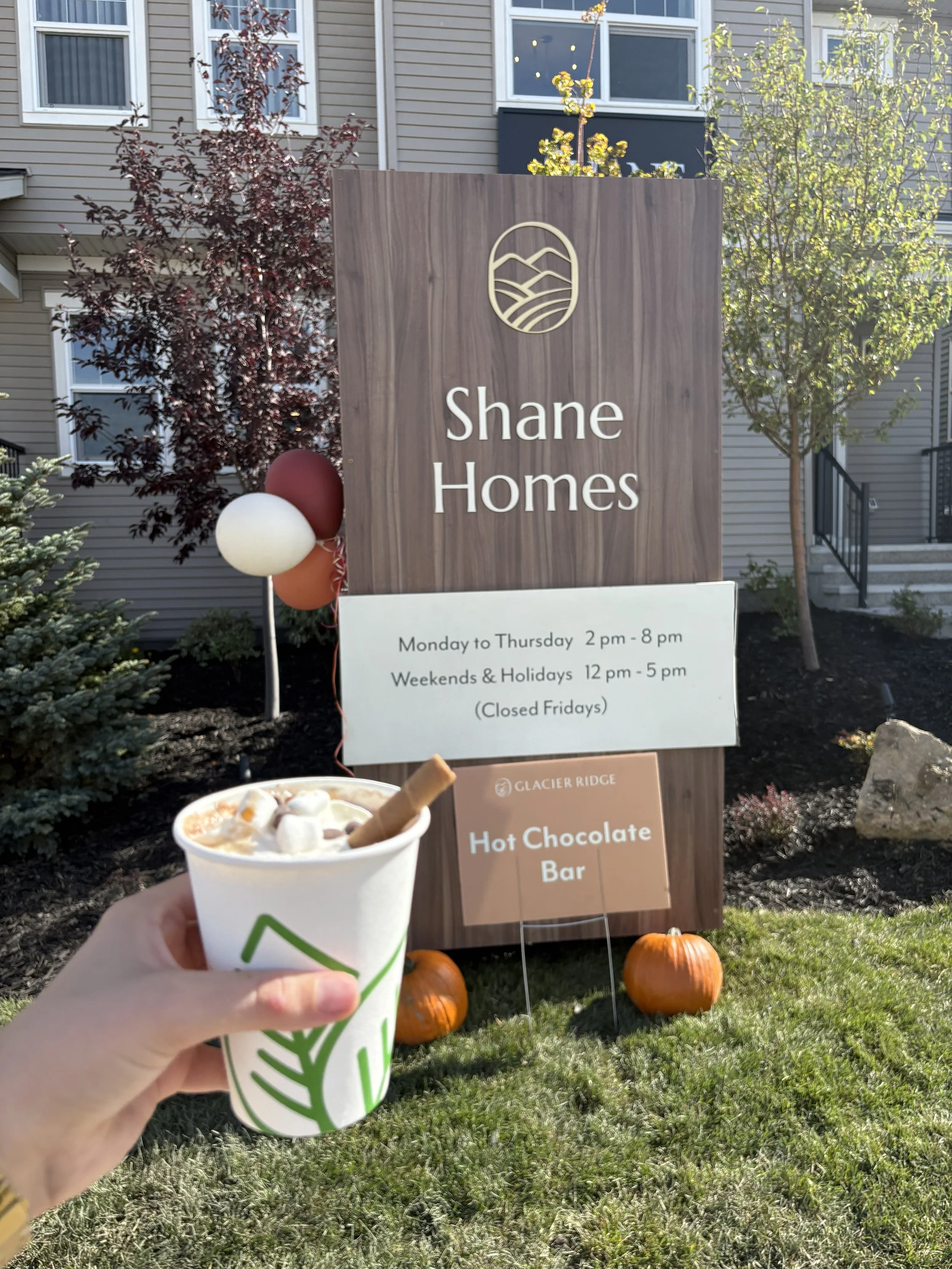 Suds & Sodas Hot Chocolate Glacier Ridge Shane Homes