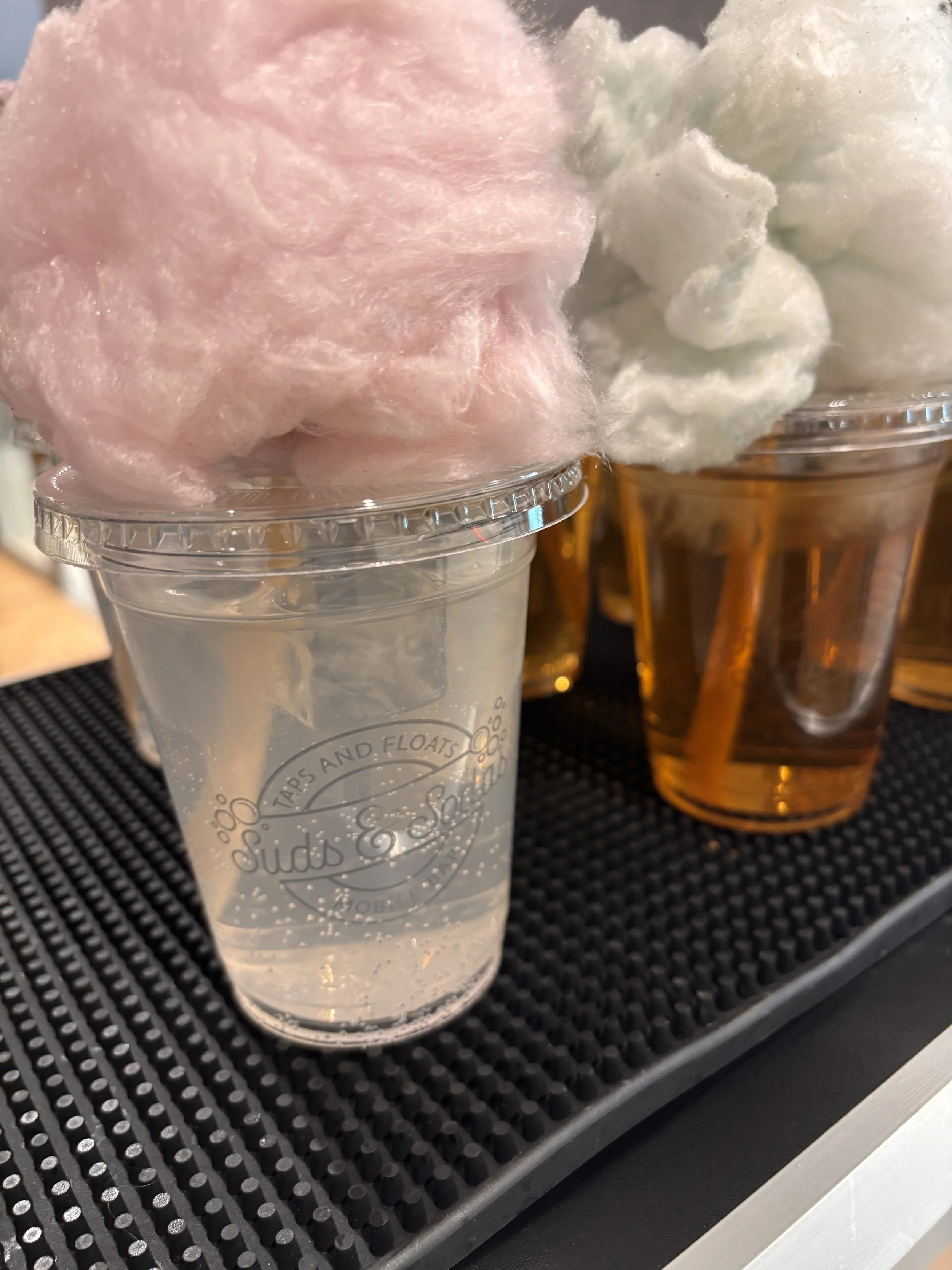 Suds & Sodas Paloma & Mule Cotton Candy Sodas