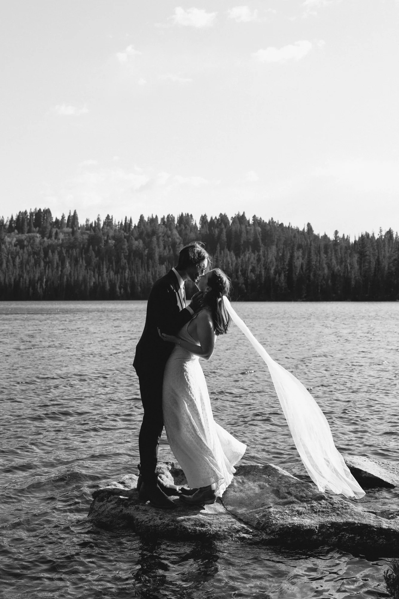 Taggart Lake wedding in Grand Teton