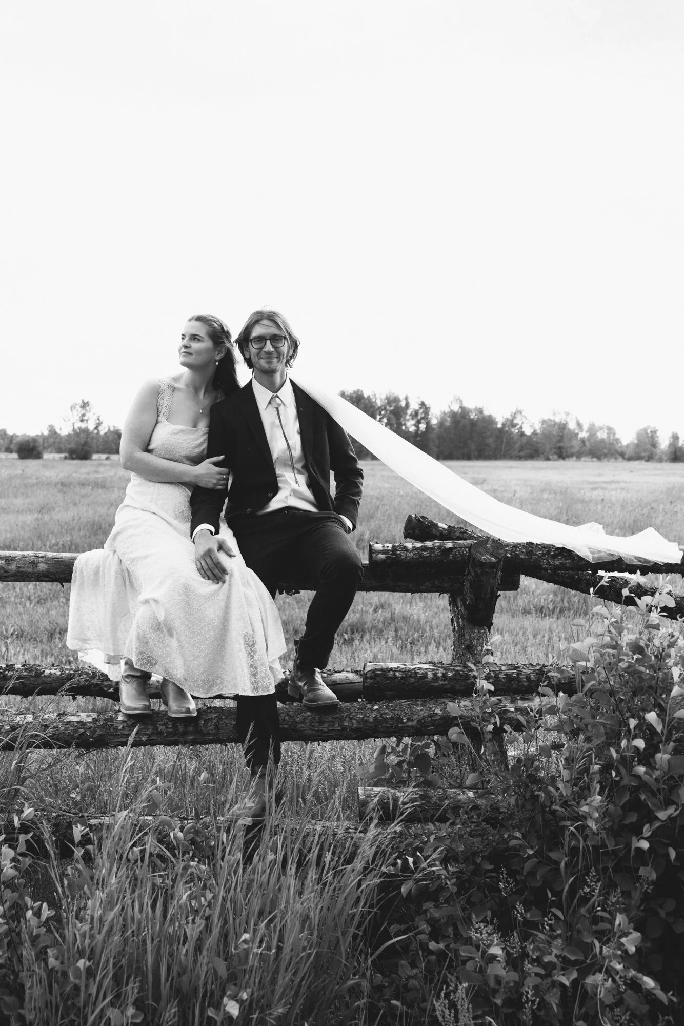 elopement at Taggart Lake in grand Teton