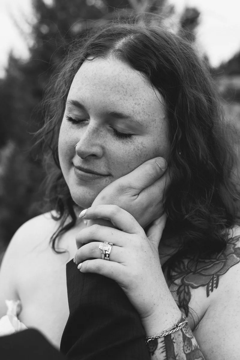 bride photos are wedding in wyoming
