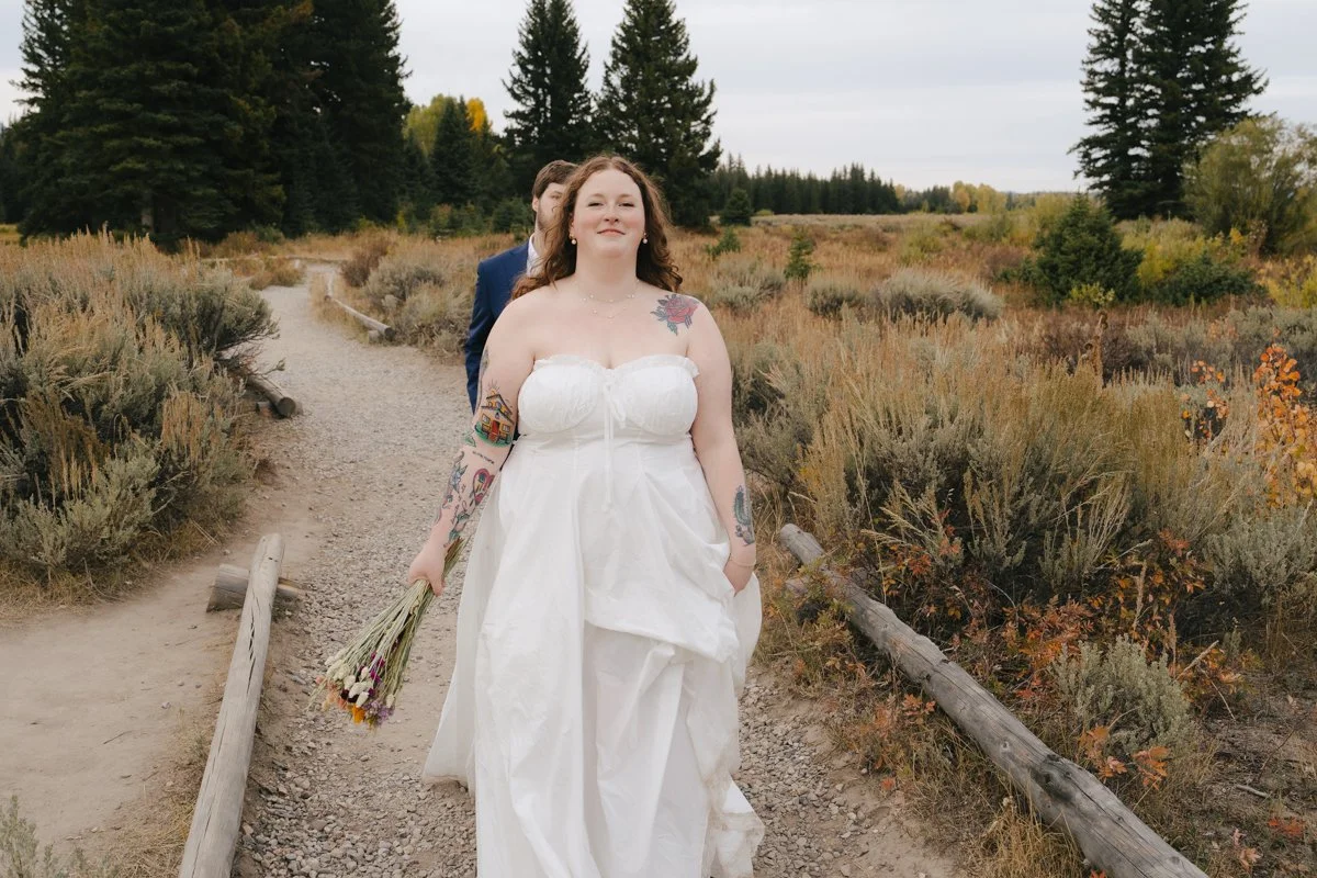 an elopement at schwbacher landing in wyoming