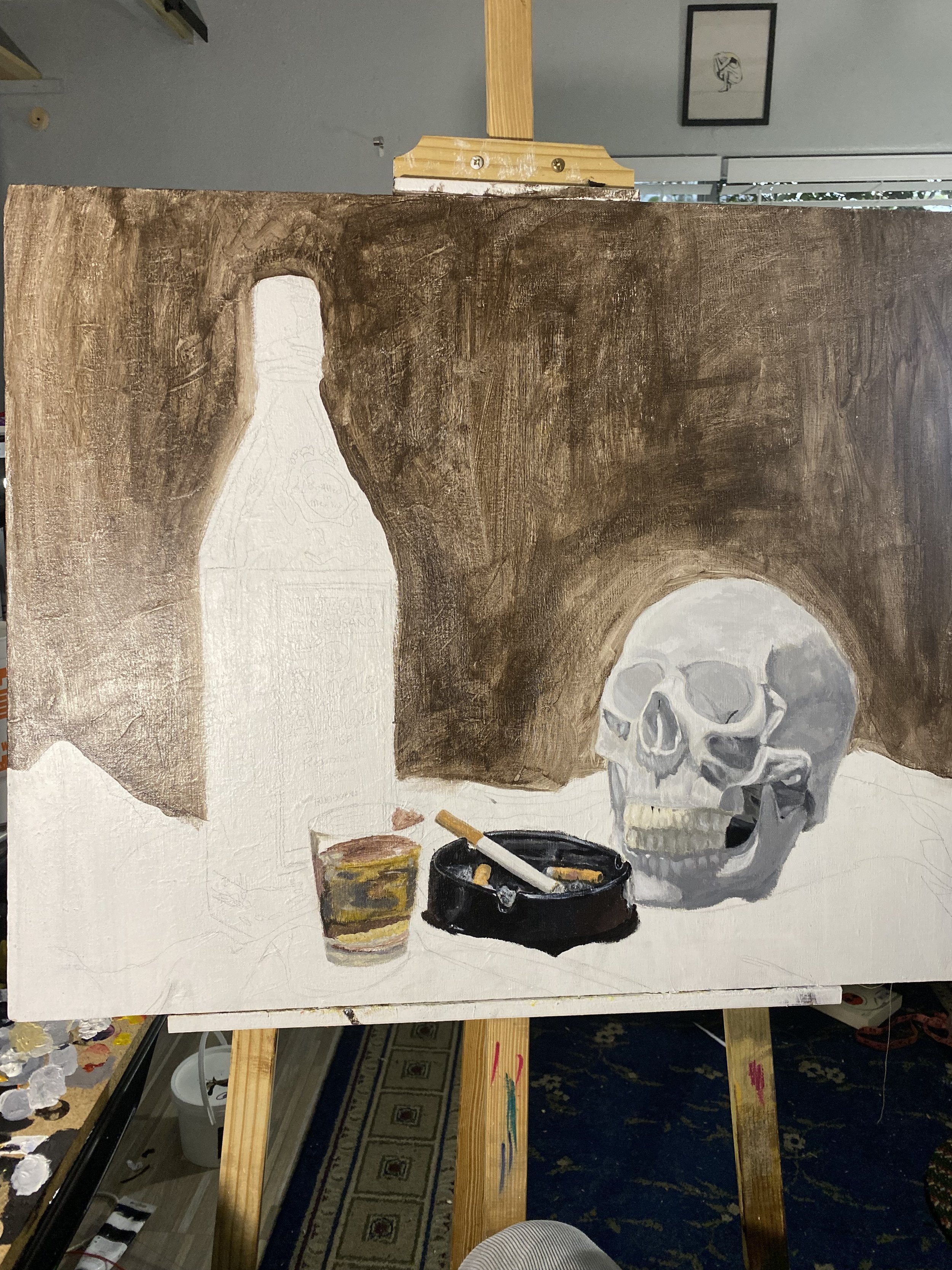 still life progress